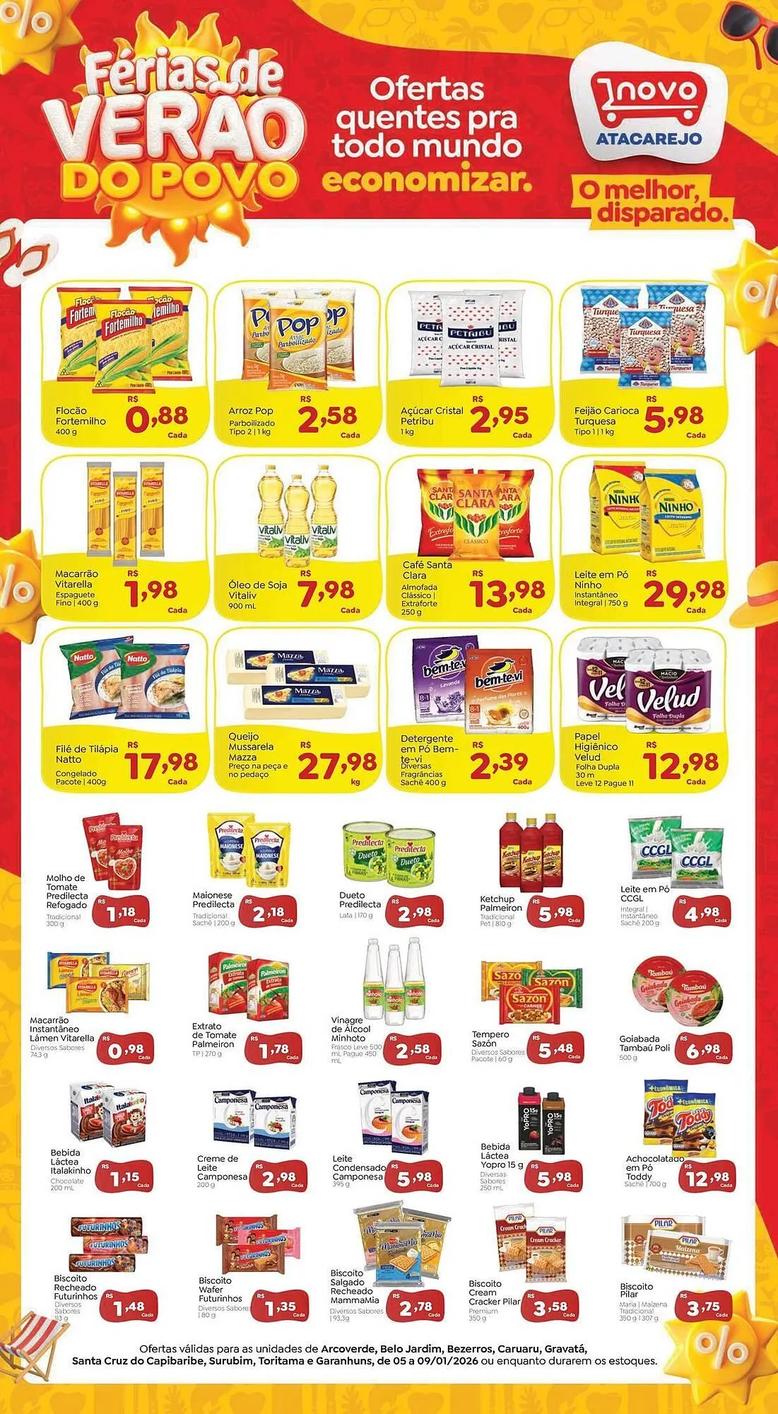 Encarte de Folheto Novo Atacarejo 5 de janeiro até 9 de janeiro 2026 - Pagina 1