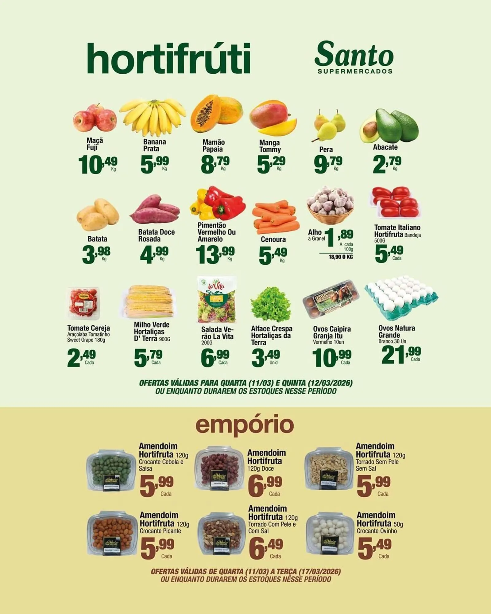 Encarte de Catálogo Santo Supermercados 13 de março até 15 de março 2026 - Pagina 5