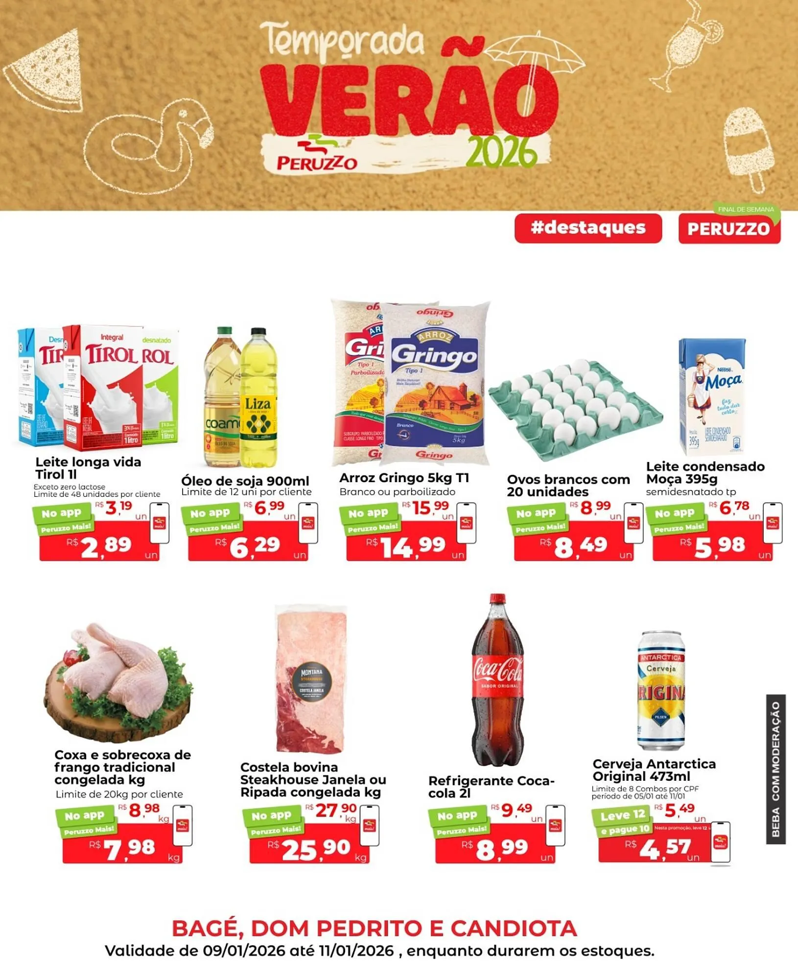 Encarte de Encarte Peruzzo 9 de janeiro até 11 de janeiro 2026 - Pagina 1