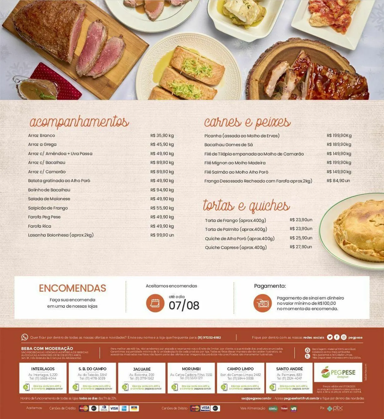 Encarte de Peg Pese 7 de agosto até 10 de julho 2026 - Pagina 8