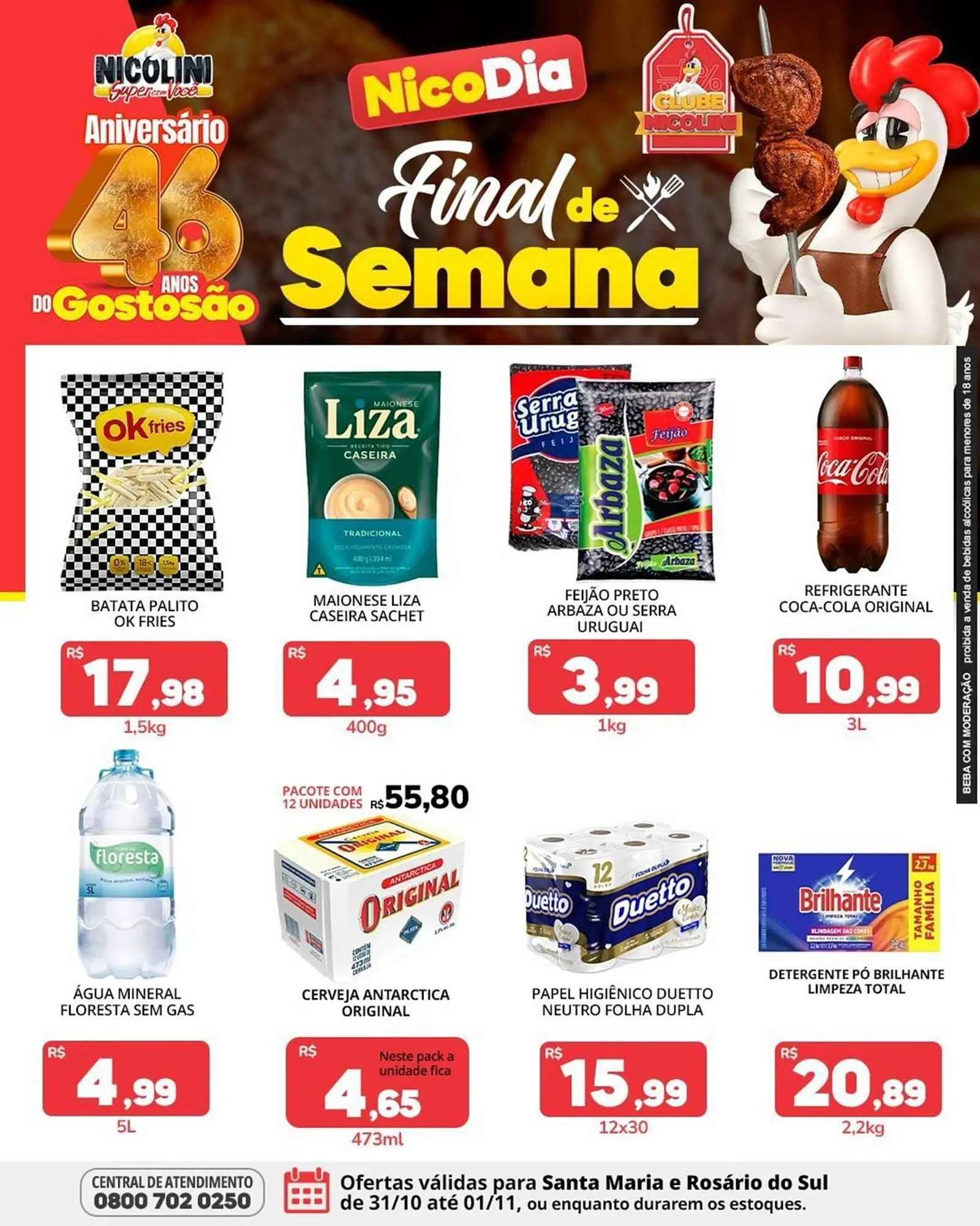 Encarte de Catálogo Super Nicolini 31 de outubro até 1 de novembro 2025 - Pagina 7