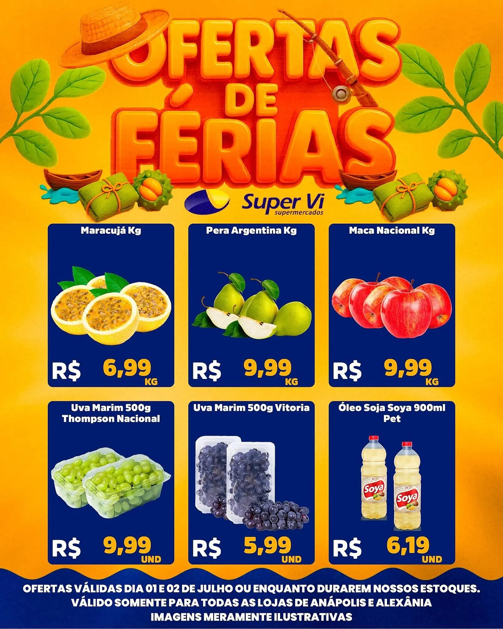 Encarte de Catálogo Super Vi Supermercados 1 de julho até 2 de julho 2025 - Pagina 2