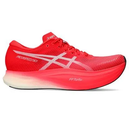 Tênis ASICS Metaspeed Sky+ - Unissex - Vermelho e Branco