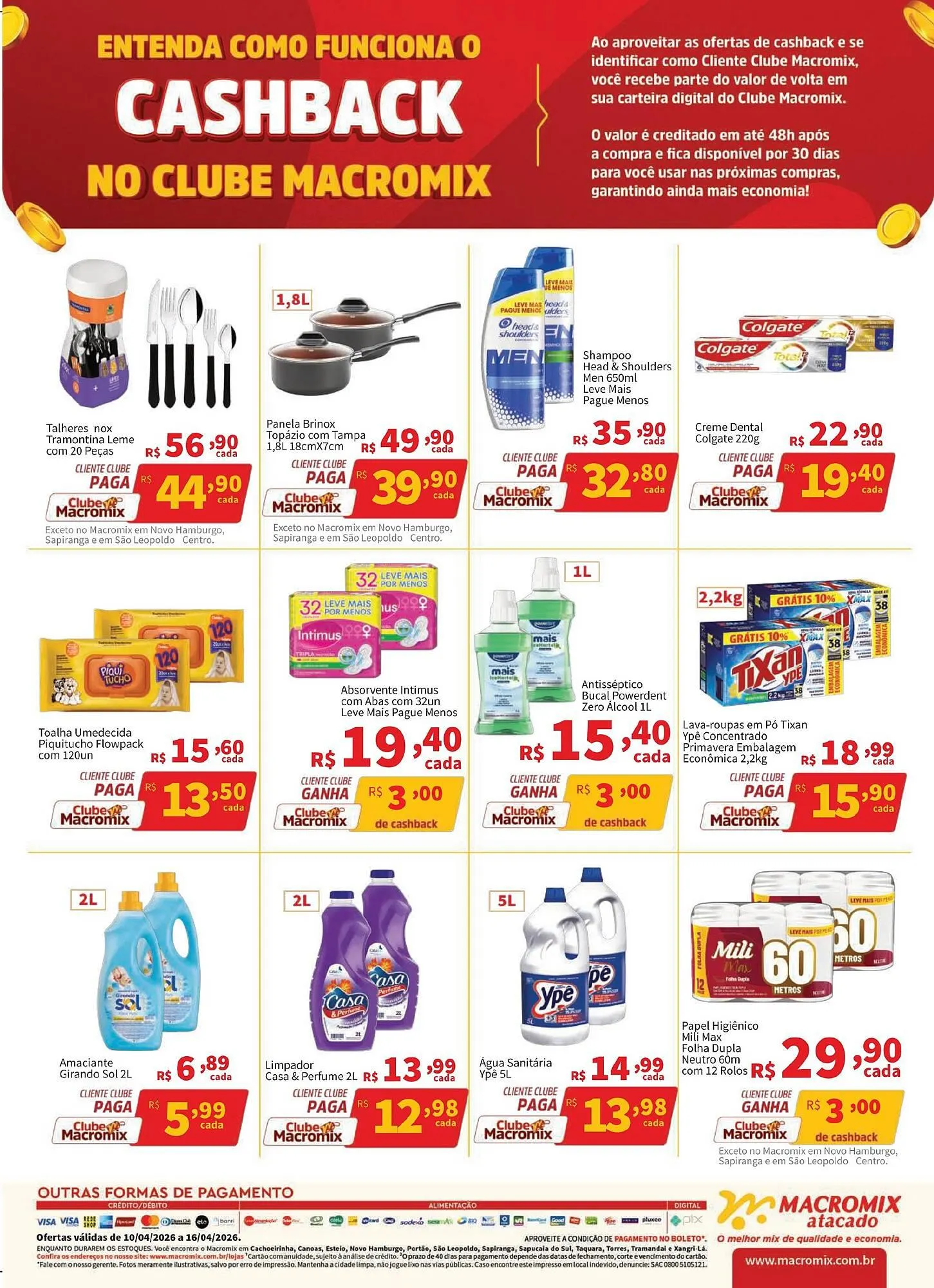 Encarte de Catálogo Macromix Atacado 10 de abril até 16 de abril 2026 - Pagina 3