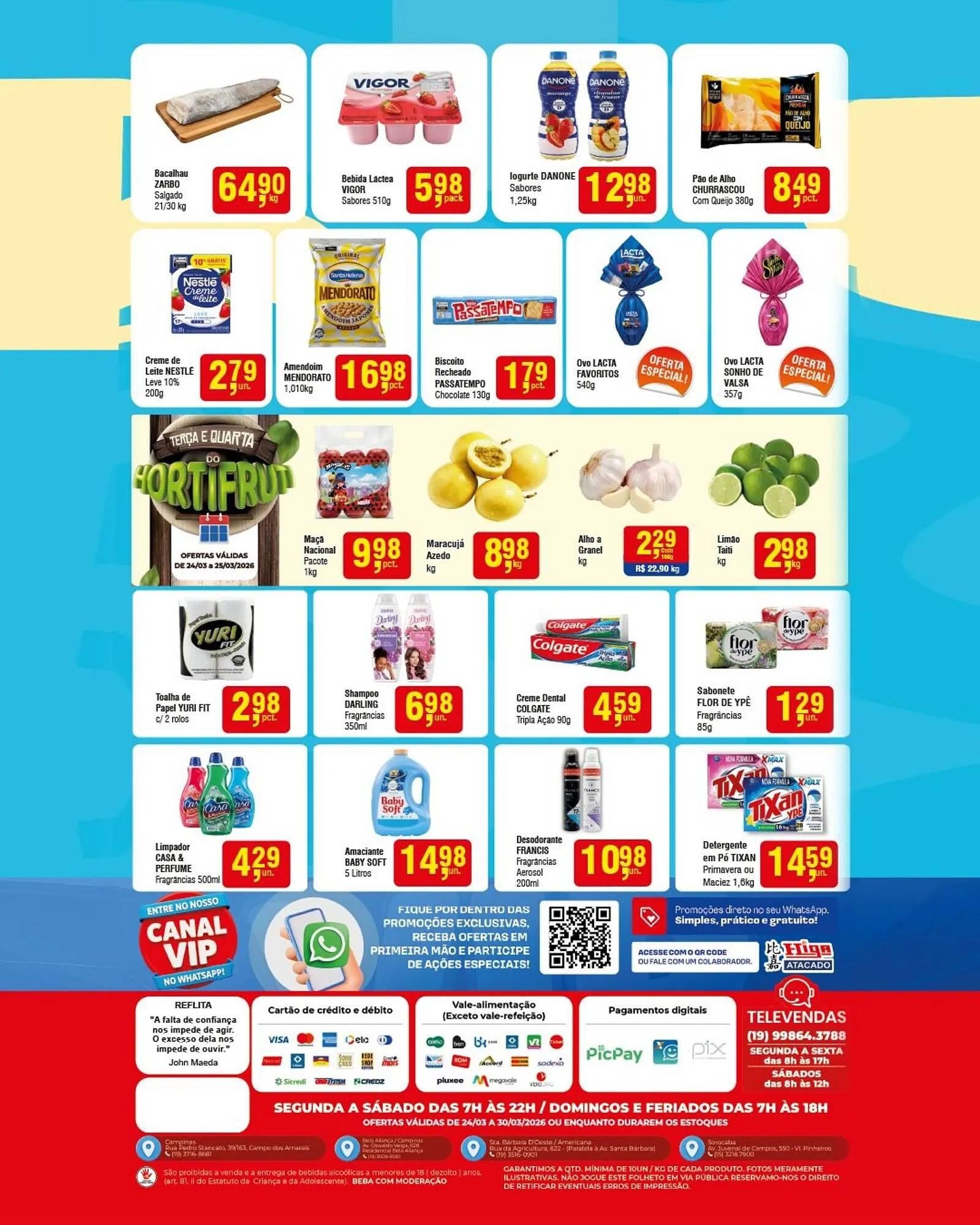 Encarte de Folheto Higa Atacado 24 de março até 30 de março 2026 - Pagina 2