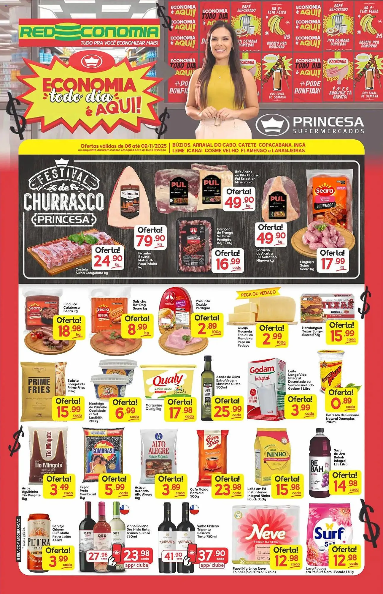 Encarte de Encarte Supermercados Princesa 6 de novembro até 9 de novembro 2025 - Pagina 1