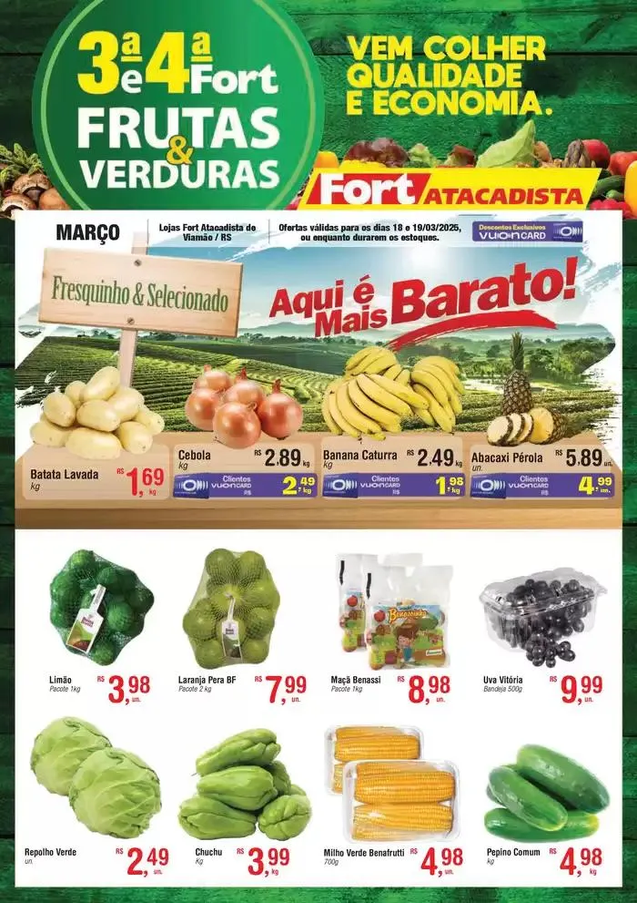 Encarte de FLV 18 e 19 MAR 25 Viamão 18 de março até 19 de março 2025 - Pagina 1