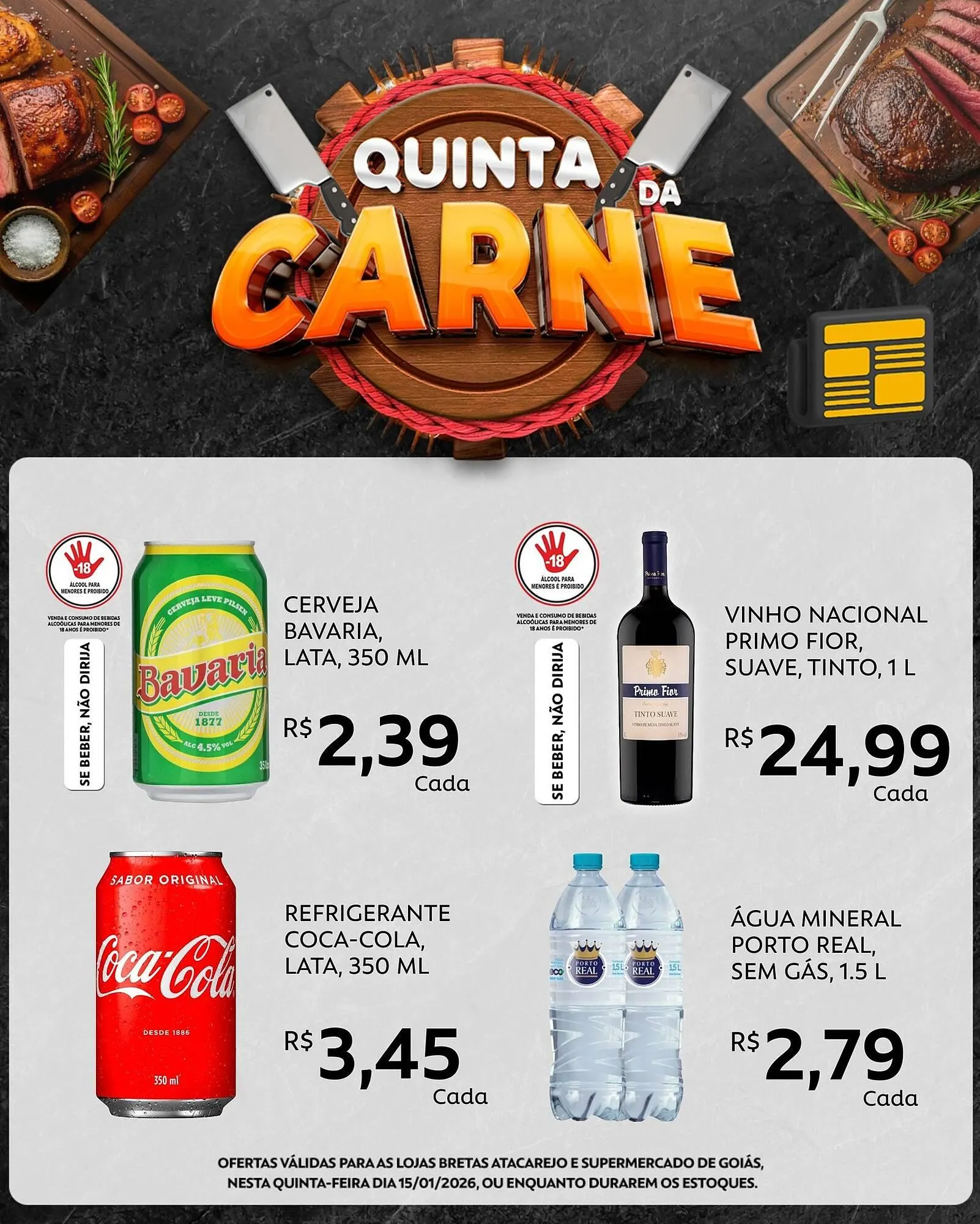Encarte de Catálogo Supermercados Bretas 15 de janeiro até 15 de janeiro 2026 - Pagina 5