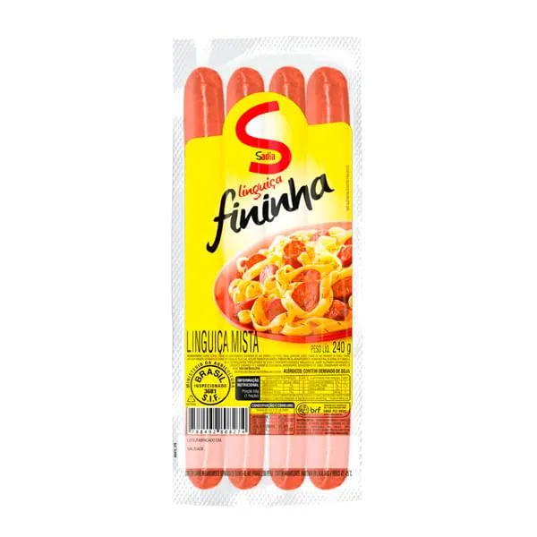 Linguiça Fina Sadia Defumada 300g