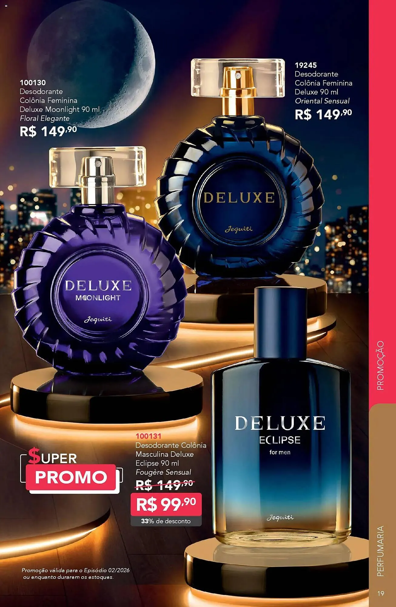 Encarte de Catálogo Jequiti 30 de janeiro até 20 de fevereiro 2026 - Pagina 19