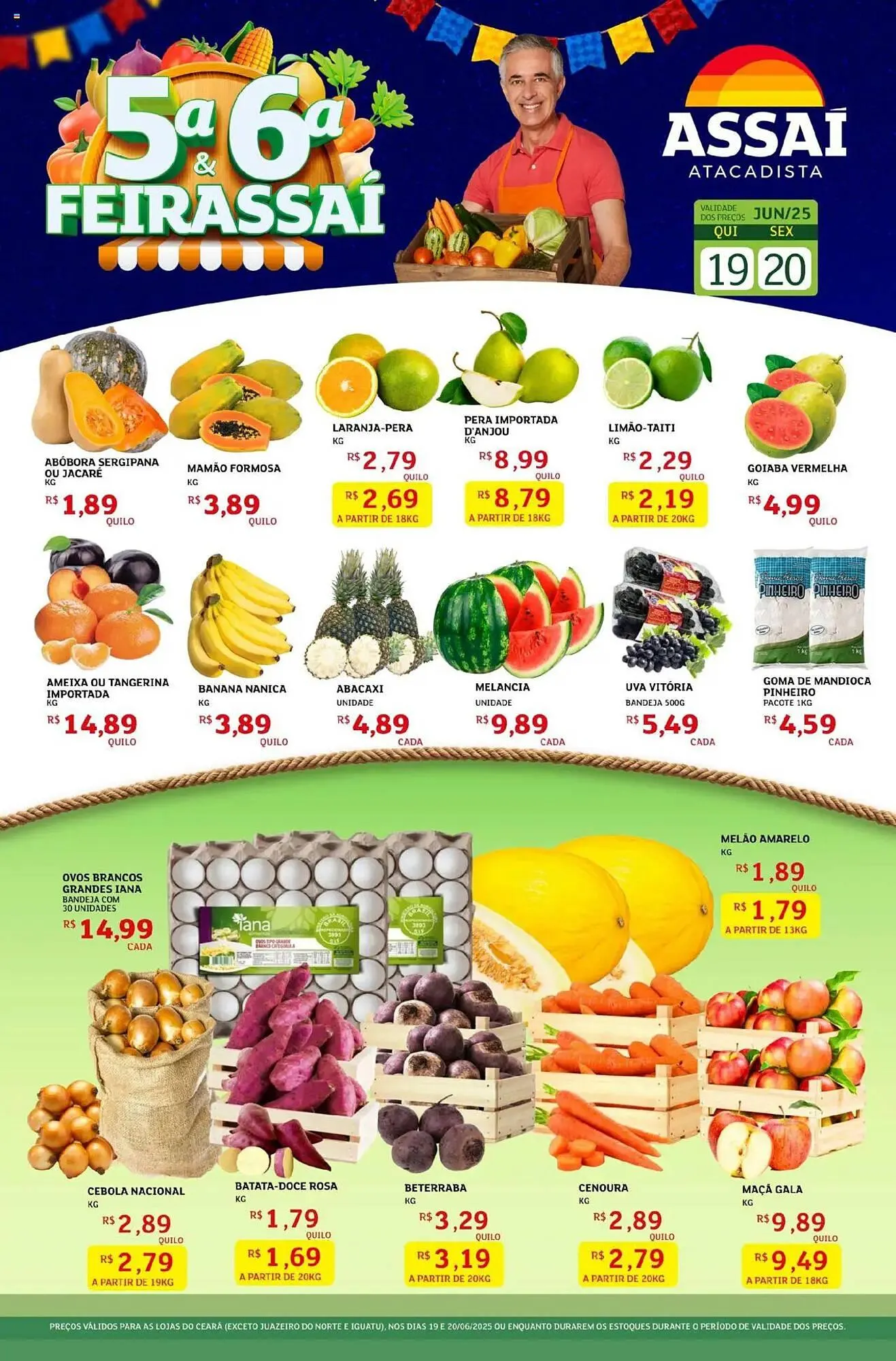 Encarte de Catálogo Assaí Atacadista 19 de junho até 20 de junho 2025 - Pagina 1