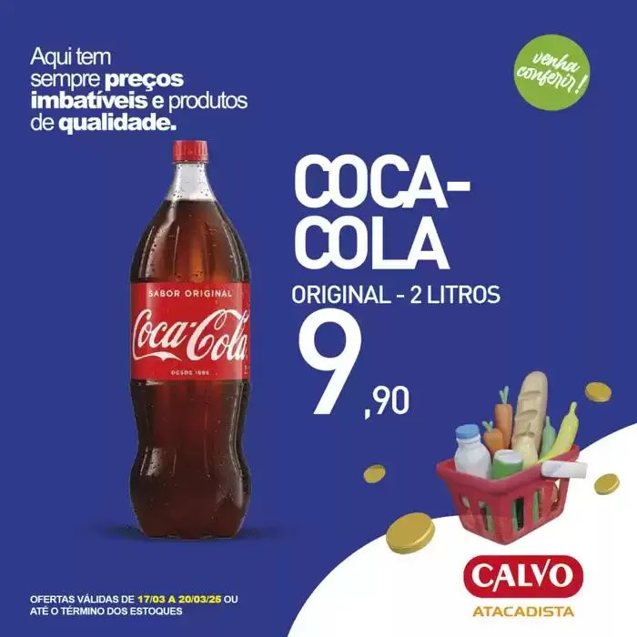 Encarte de Encarte Calvo Atacadista 17 de março até 20 de março 2025 - Pagina 4