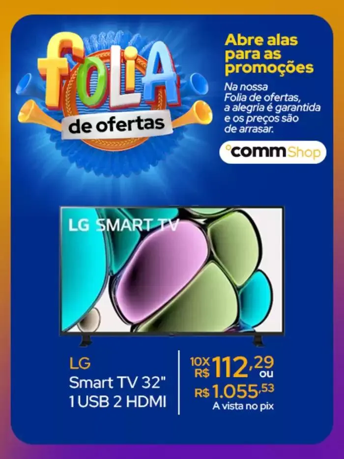 Encarte de Folia De Ofertas 7 de março até 7 de abril 2025 - Pagina 1
