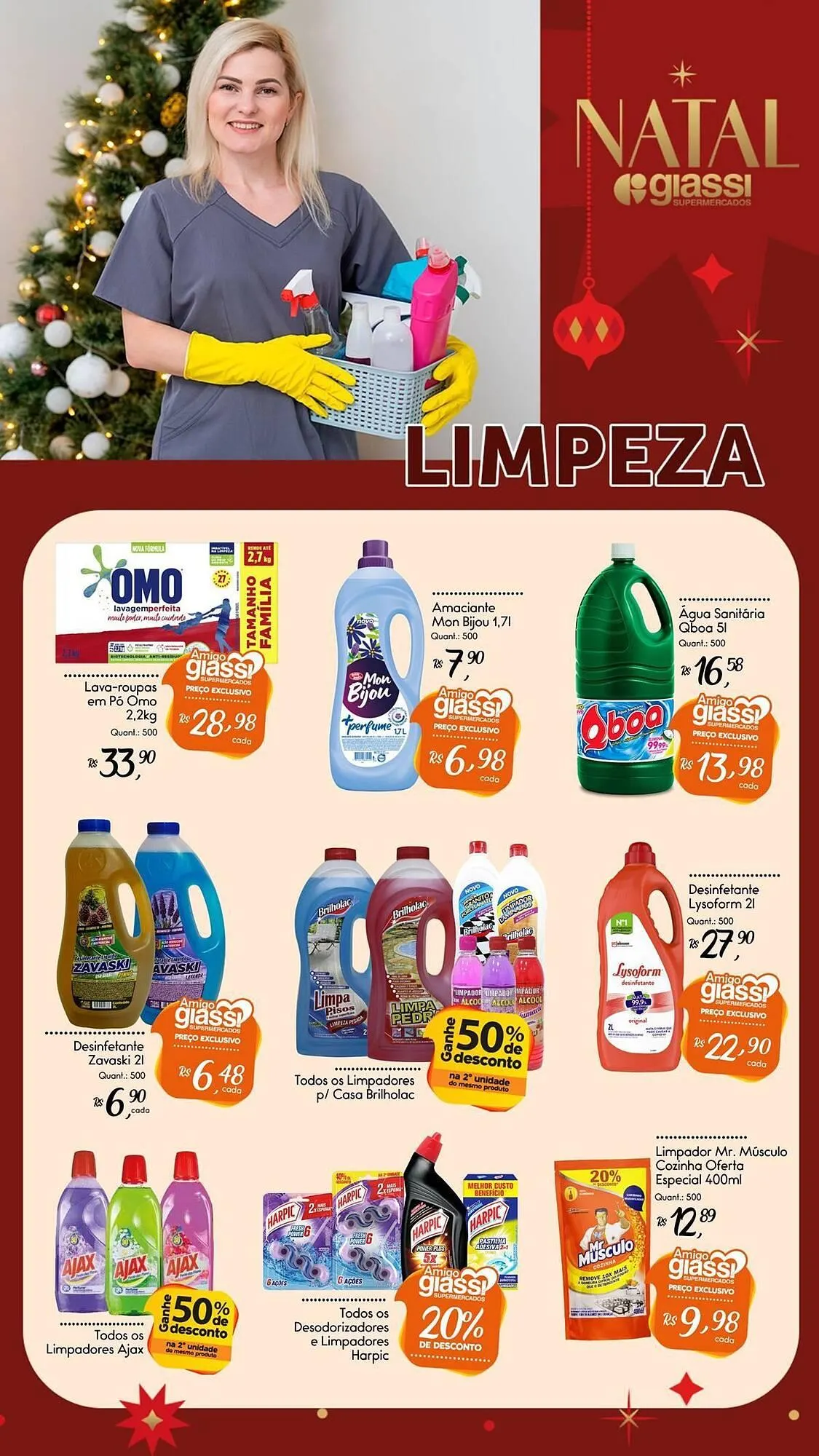 Encarte de Encarte Giassi Supermercados 21 de novembro até 4 de dezembro 2025 - Pagina 26