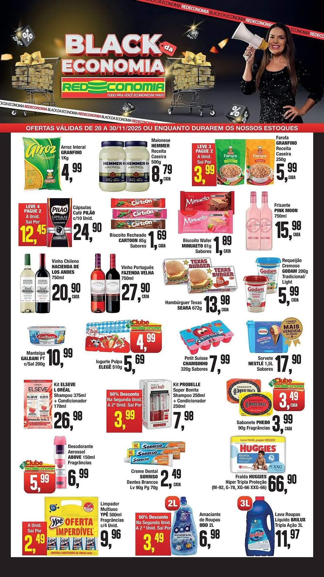 Encarte de Encarte Rede Economia 28 de novembro até 30 de novembro 2025 - Pagina 2