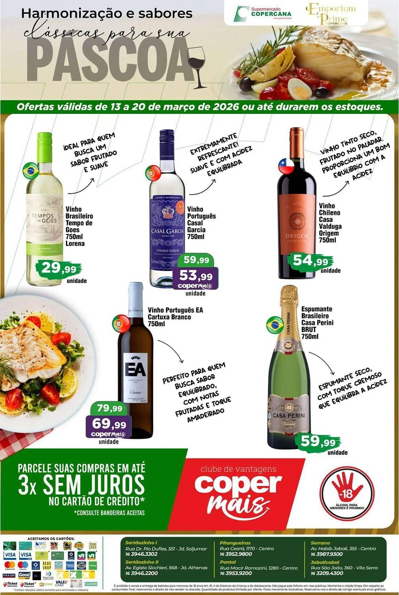 Encarte de Tabloide Copercana 13 de março até 20 de março 2026 - Pagina 1