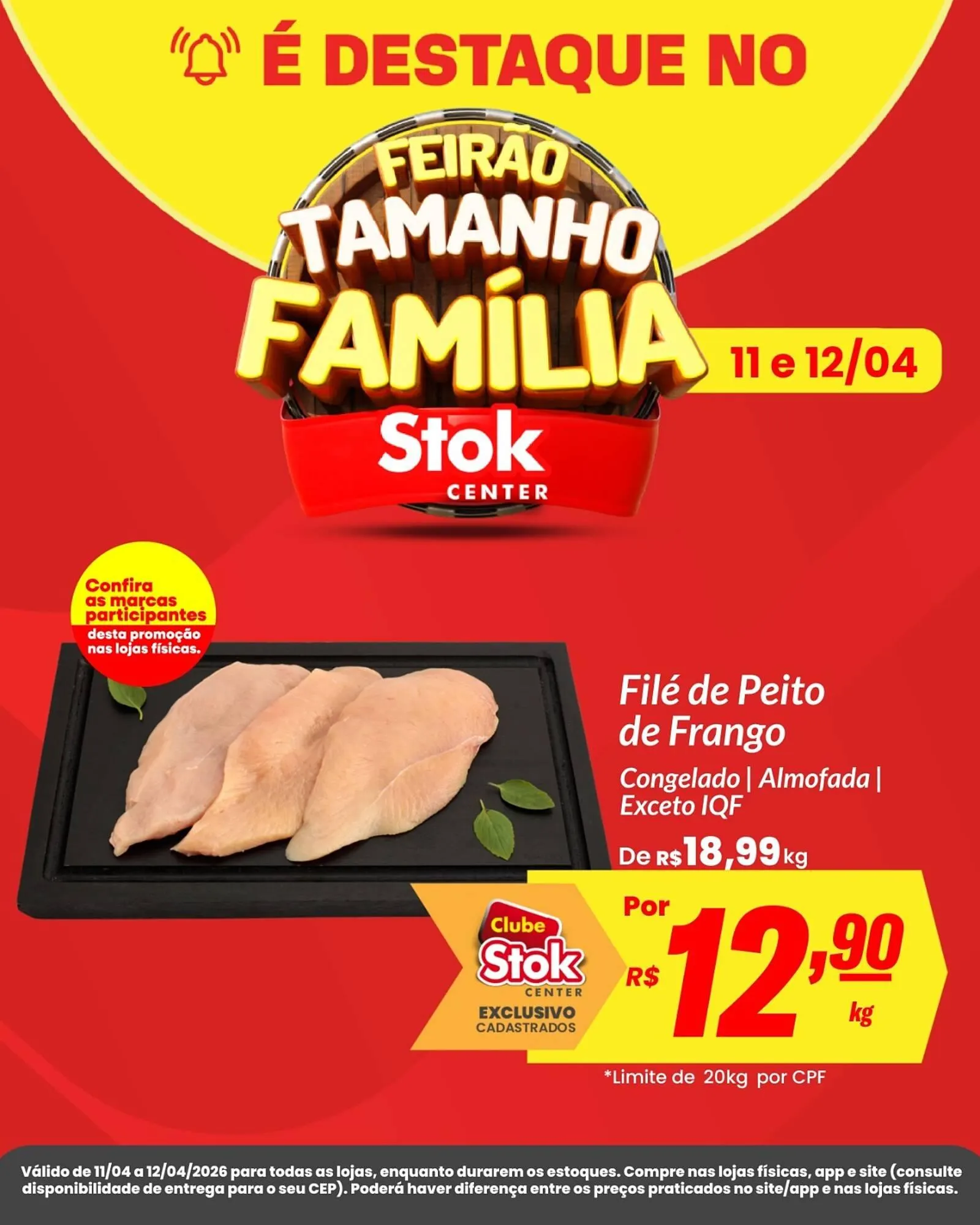 Encarte de Encarte Stok Center 11 de abril até 12 de abril 2026 - Pagina 1