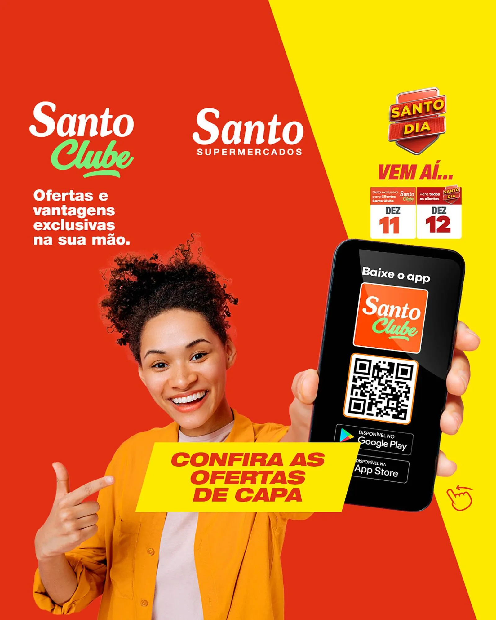 Encarte de Catálogo Santo Supermercados 5 de dezembro até 7 de dezembro 2025 - Pagina 1