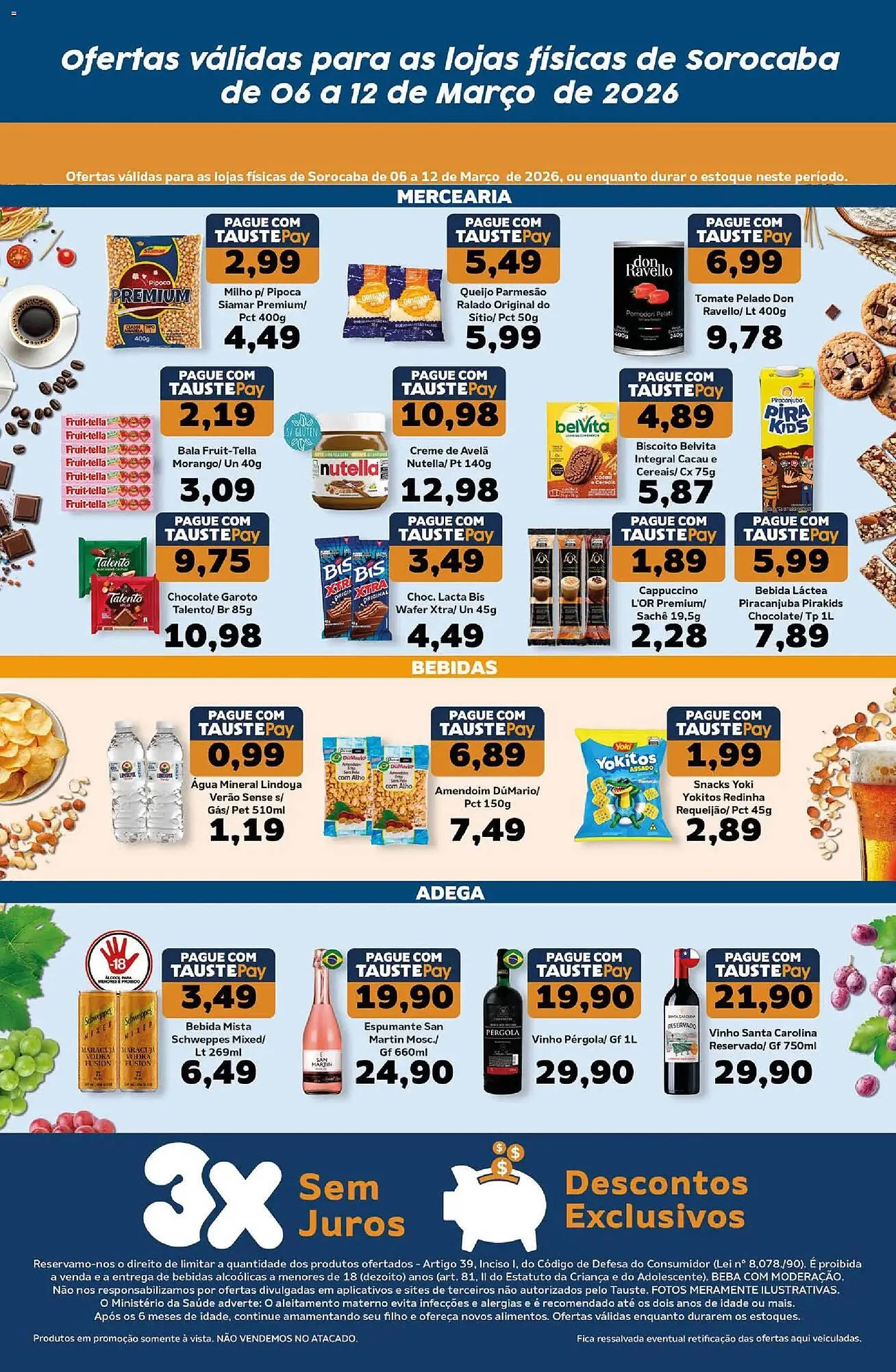 Encarte de Catálogo Supermercados Tauste 6 de março até 13 de março 2026 - Pagina 2