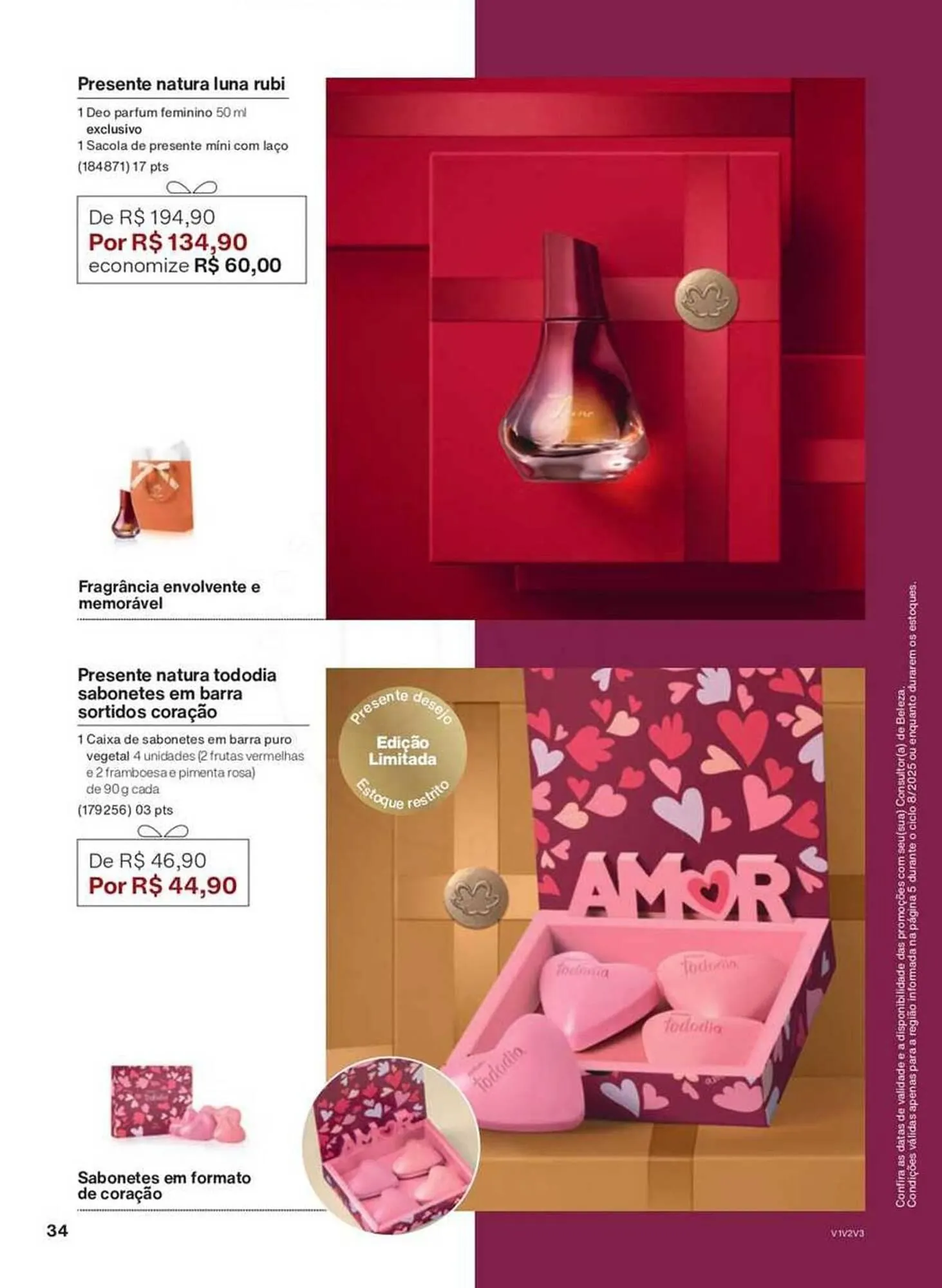 Encarte de Catálogo Natura 24 de abril até 30 de maio 2025 - Pagina 34