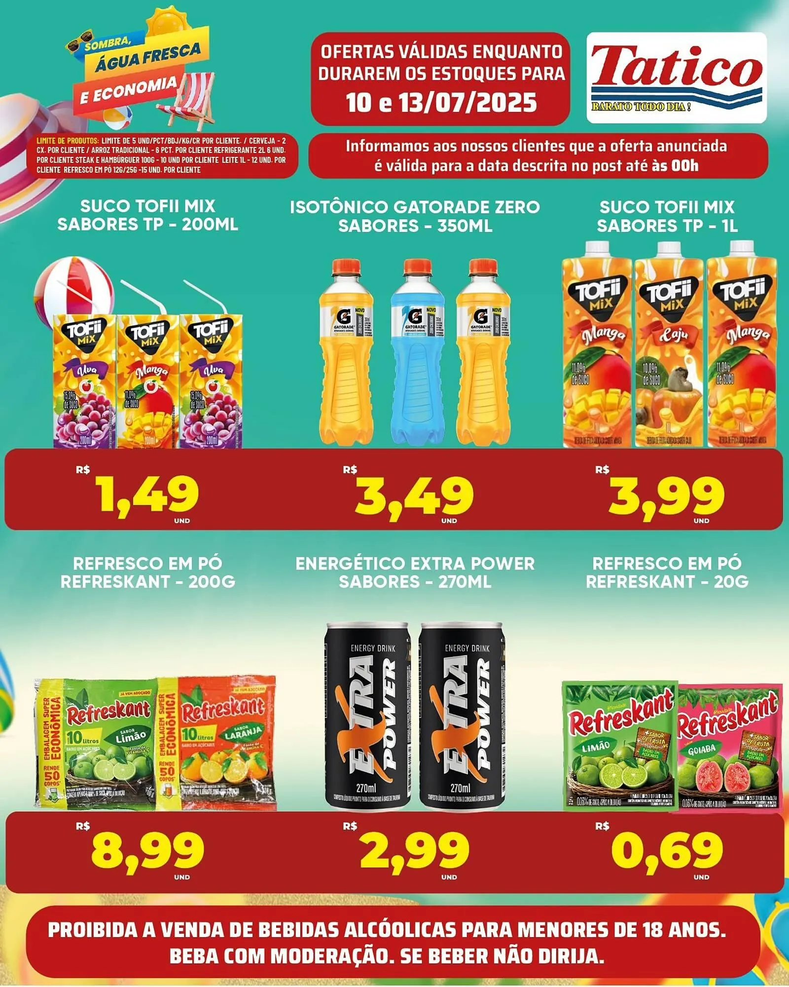 Encarte de Catálogo Tatico 10 de julho até 13 de julho 2025 - Pagina 4