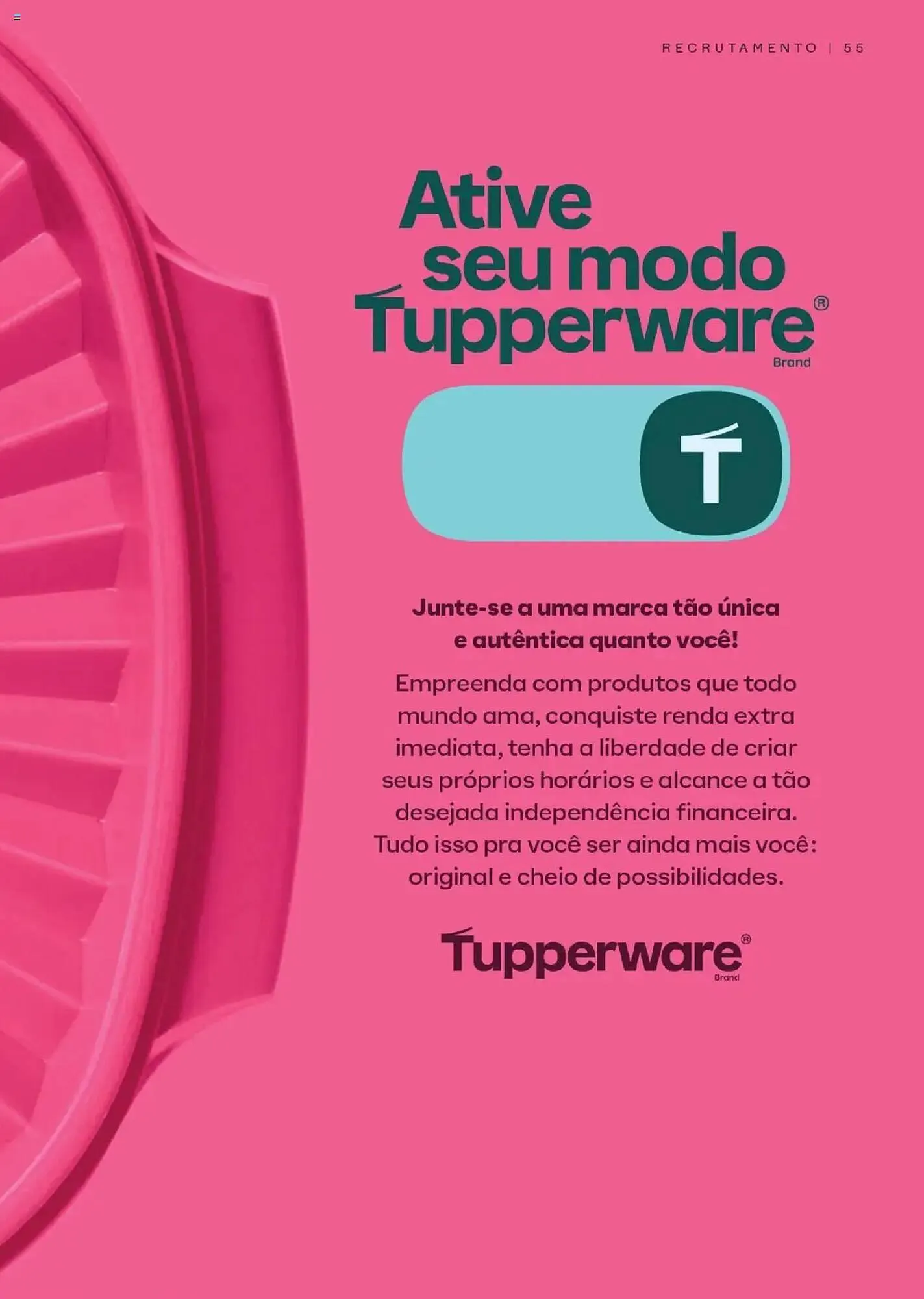 Encarte de Catálogo Tupperware 1 de setembro até 1 de outubro 2025 - Pagina 55