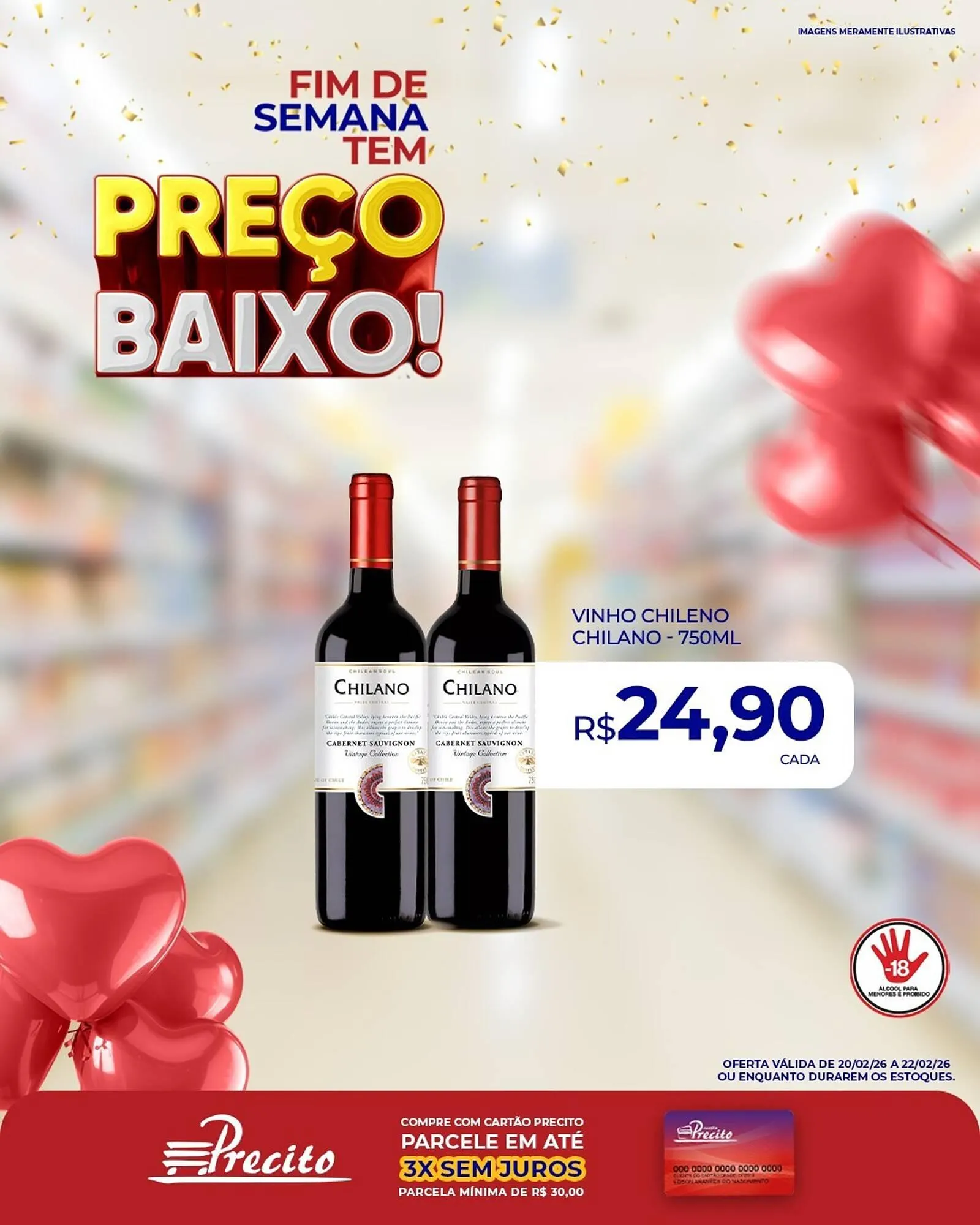 Encarte de Catálogo Supermercado Precito 20 de fevereiro até 22 de fevereiro 2026 - Pagina 4