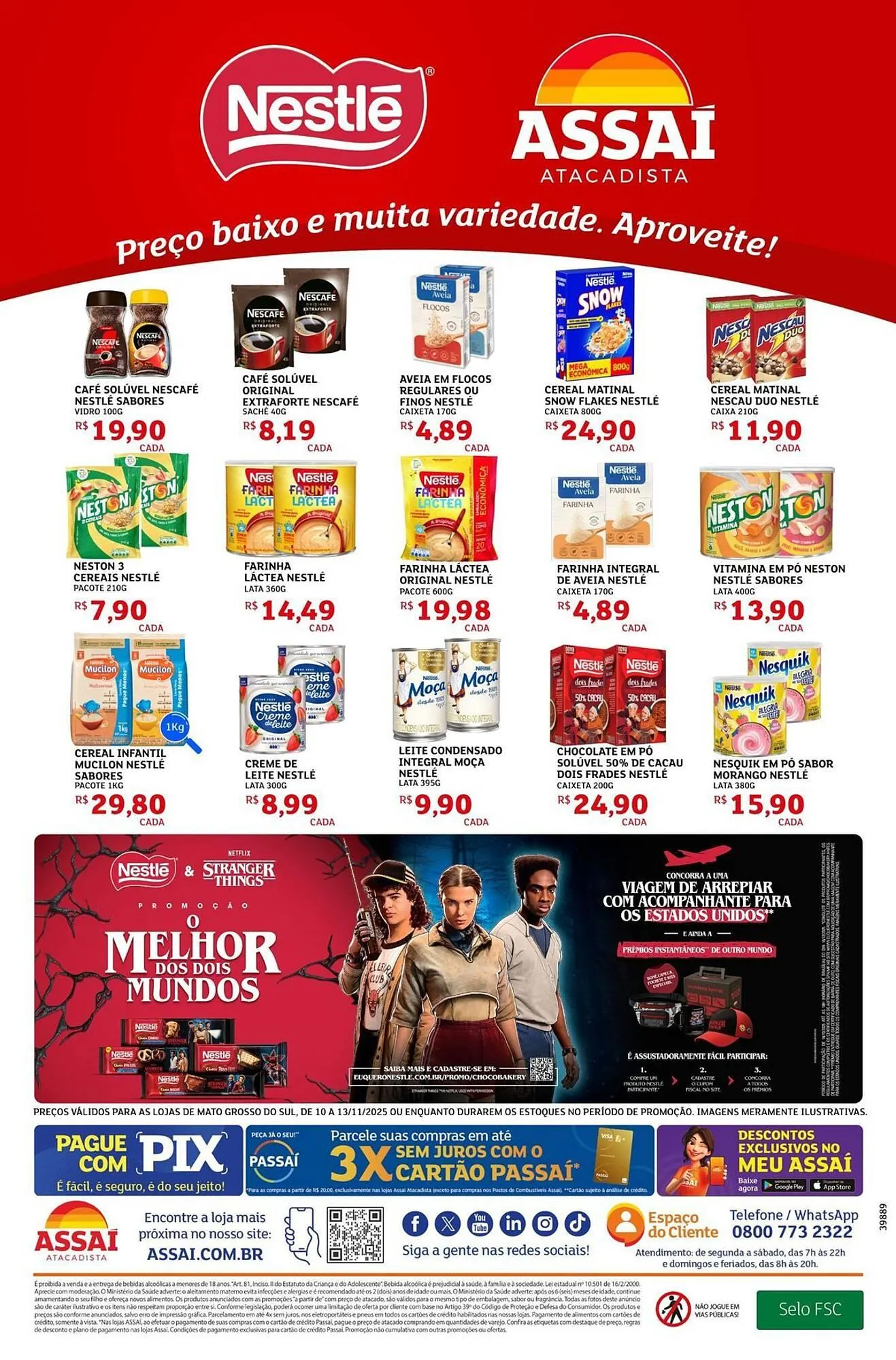 Encarte de Encarte Assaí Atacadista 10 de novembro até 13 de novembro 2025 - Pagina 4