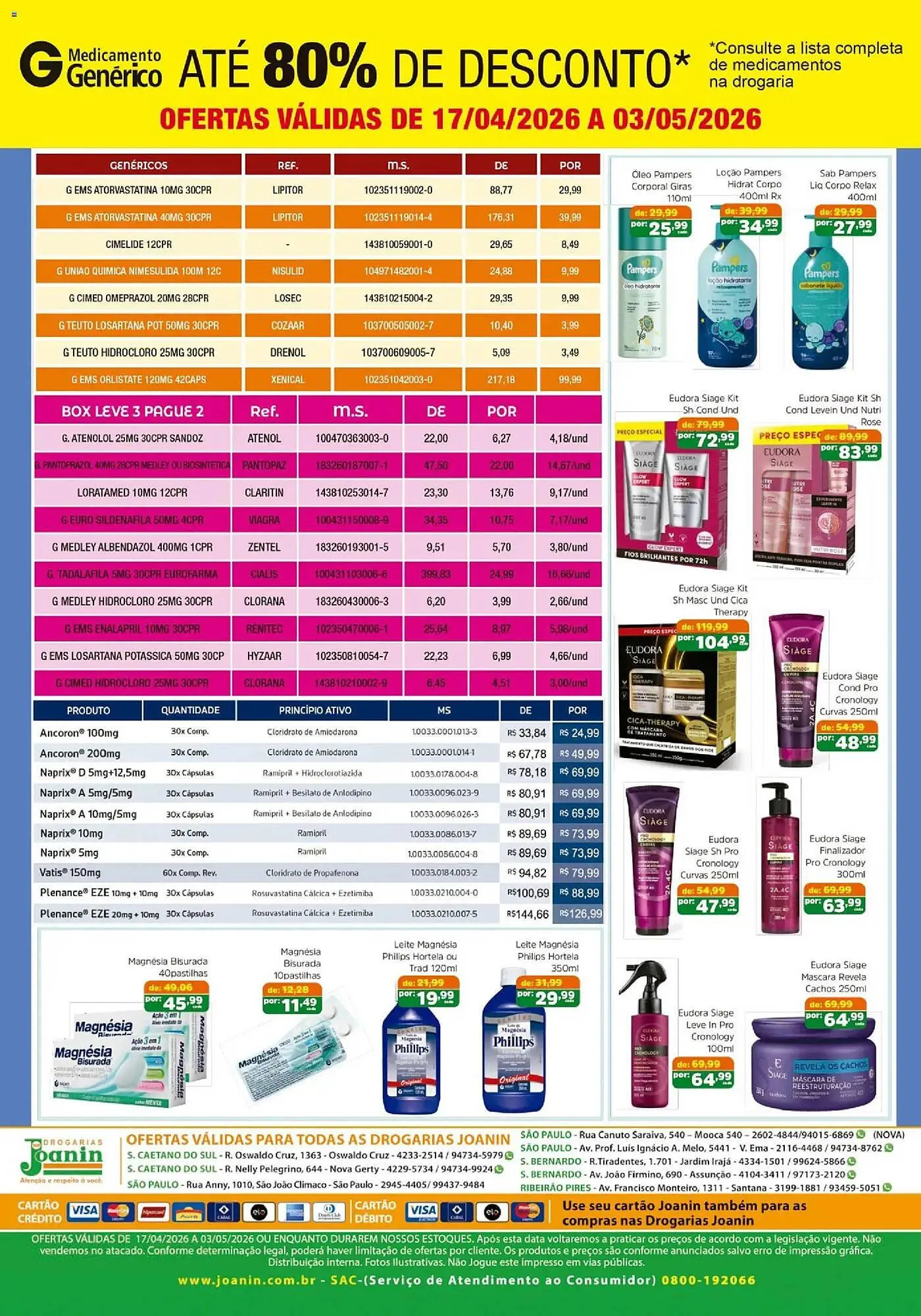 Encarte de Catálogo Supermercados Joanin 17 de abril até 3 de maio 2026 - Pagina 2