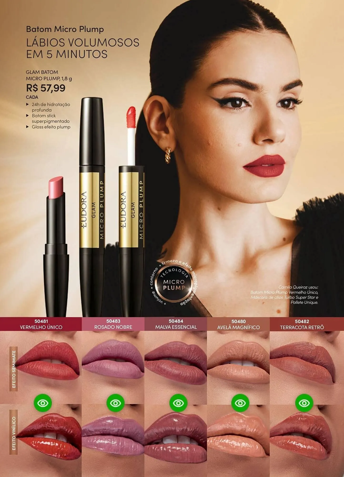 Encarte de Catálogo Eudora 4 de junho até 30 de junho 2025 - Pagina 38