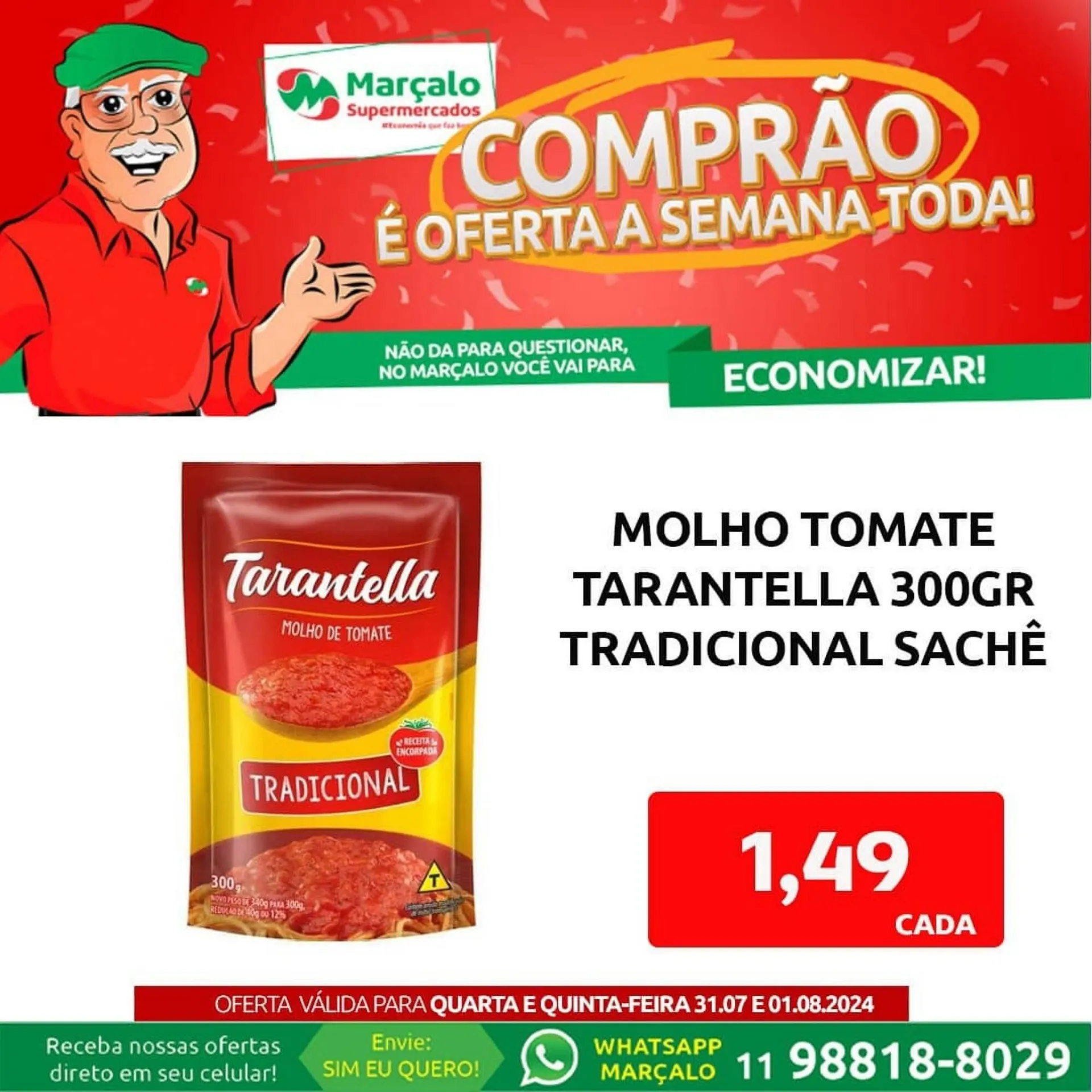 Encarte de Catálogo Supermercados Marçalo 31 de julho até 1 de agosto 2024 - Pagina 2