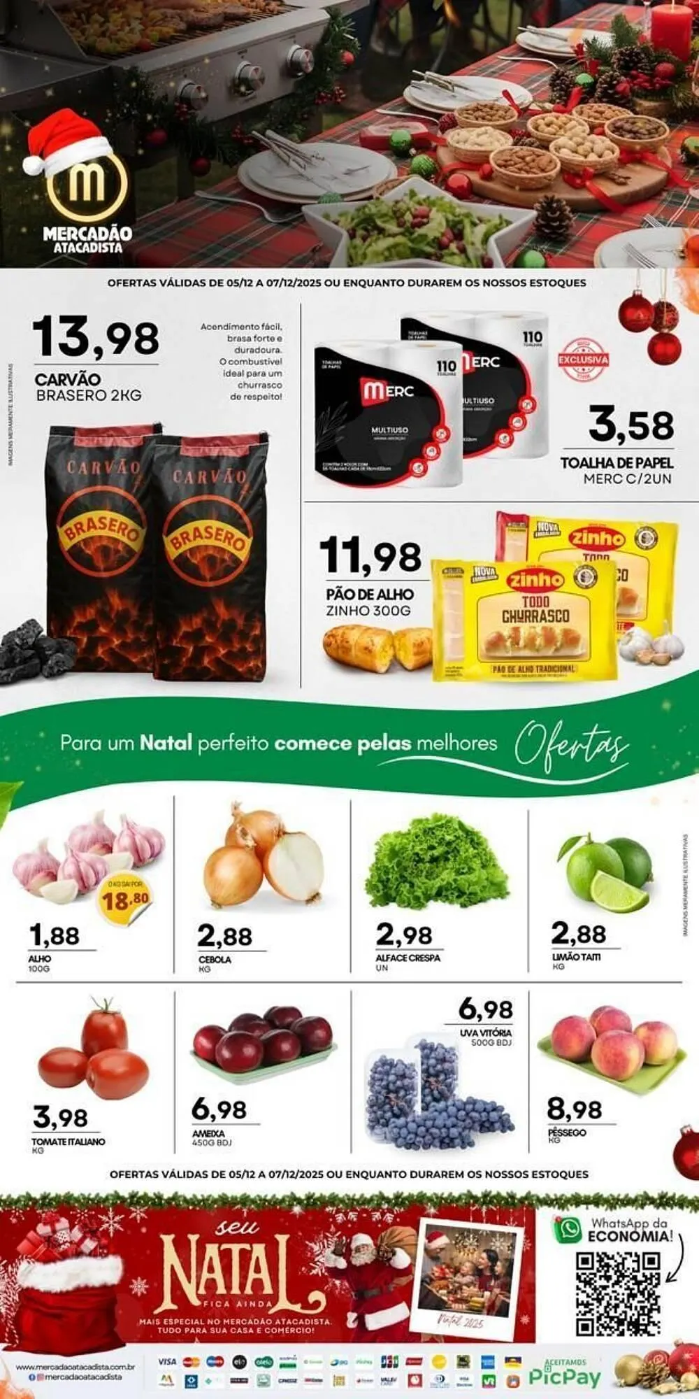 Encarte de Folheto Mercadão Atacadista 5 de dezembro até 7 de dezembro 2025 - Pagina 2