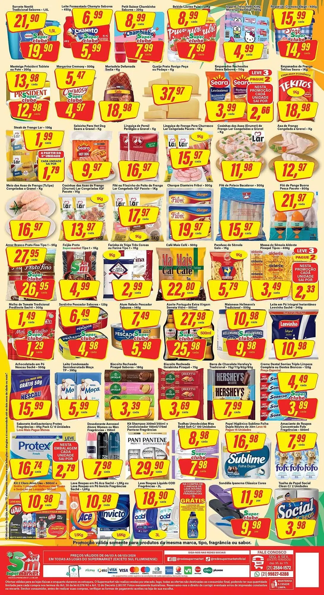 Encarte de Encarte Rede Supermarket 6 de março até 8 de março 2026 - Pagina 2