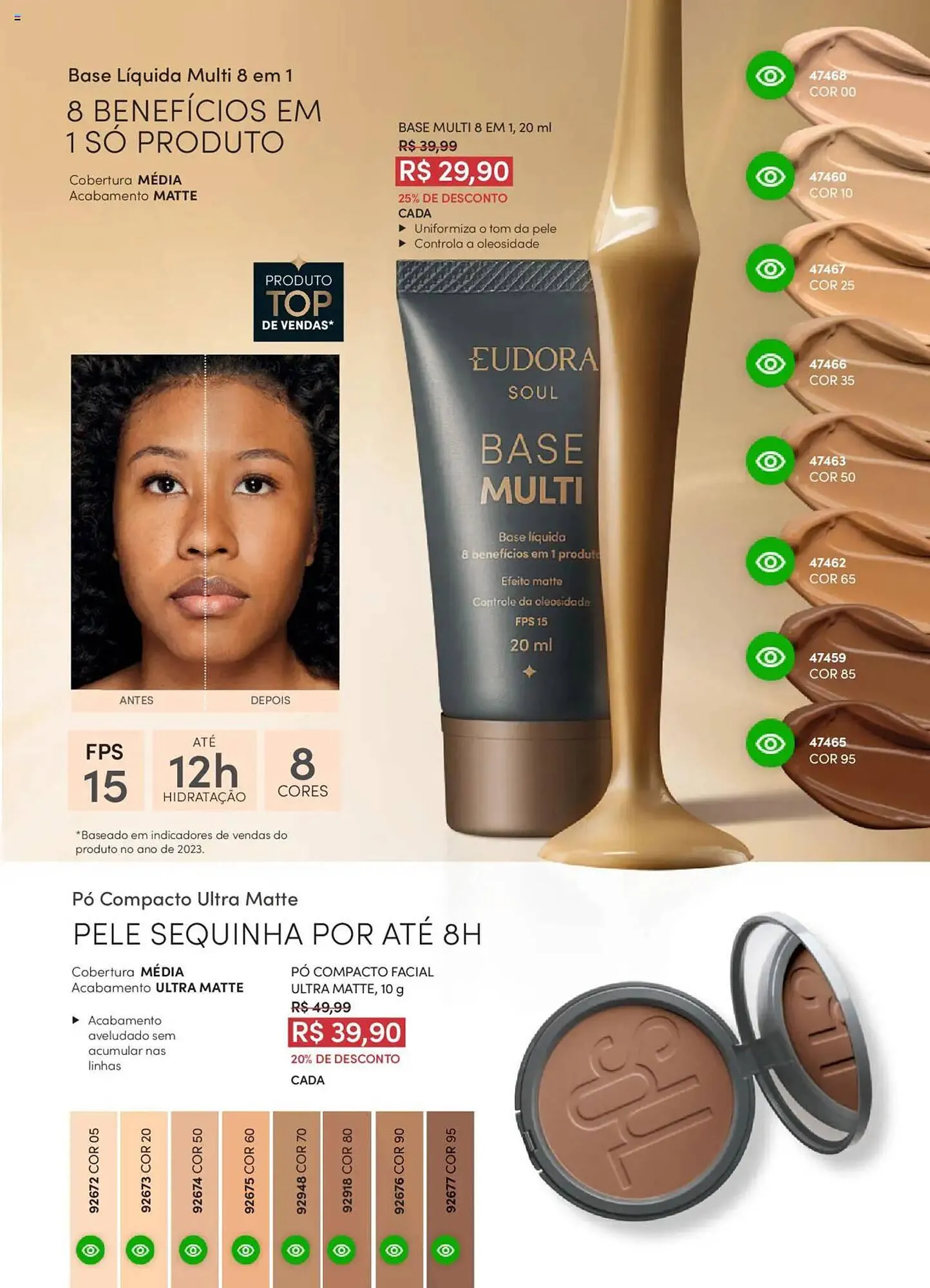 Encarte de Catálogo Eudora 25 de junho até 17 de julho 2025 - Pagina 59