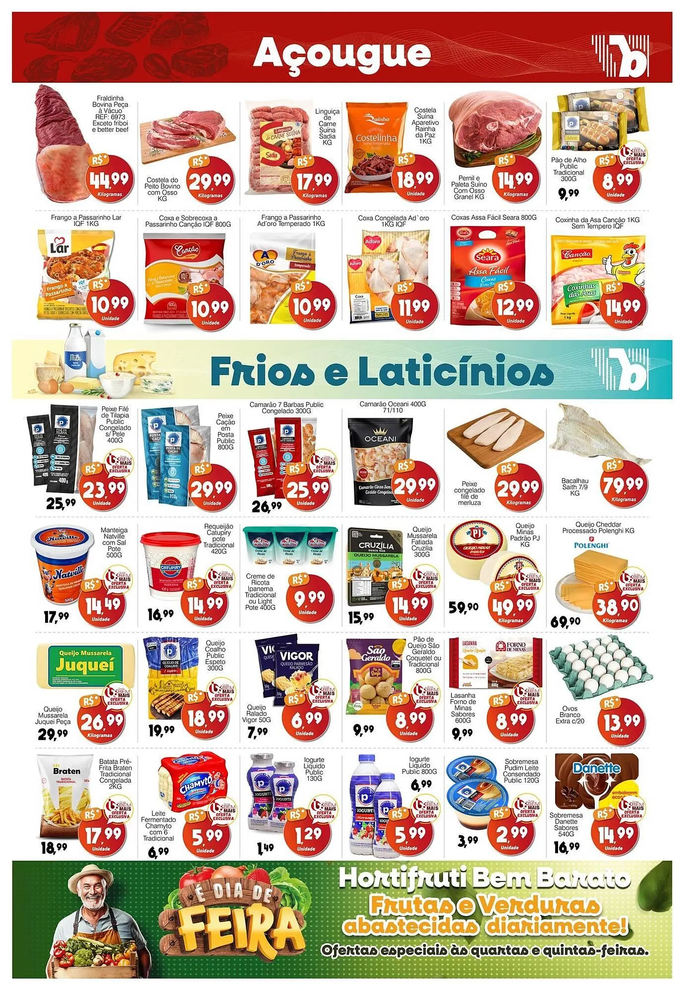 Encarte de Catálogo Supermercado Bem Barato 10 de março até 16 de março 2026 - Pagina 3