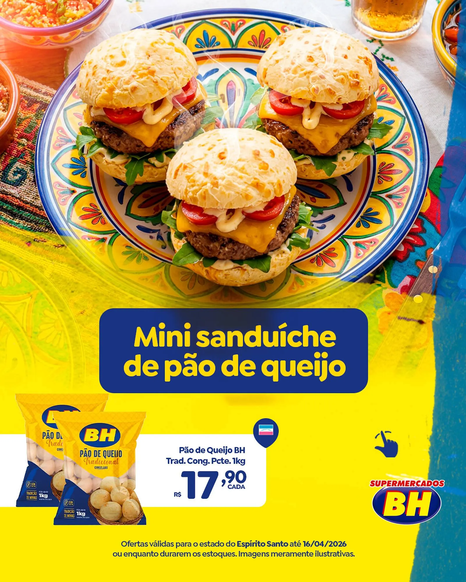 Encarte de Folheto Supermercados BH 9 de abril até 16 de abril 2026 - Pagina 1