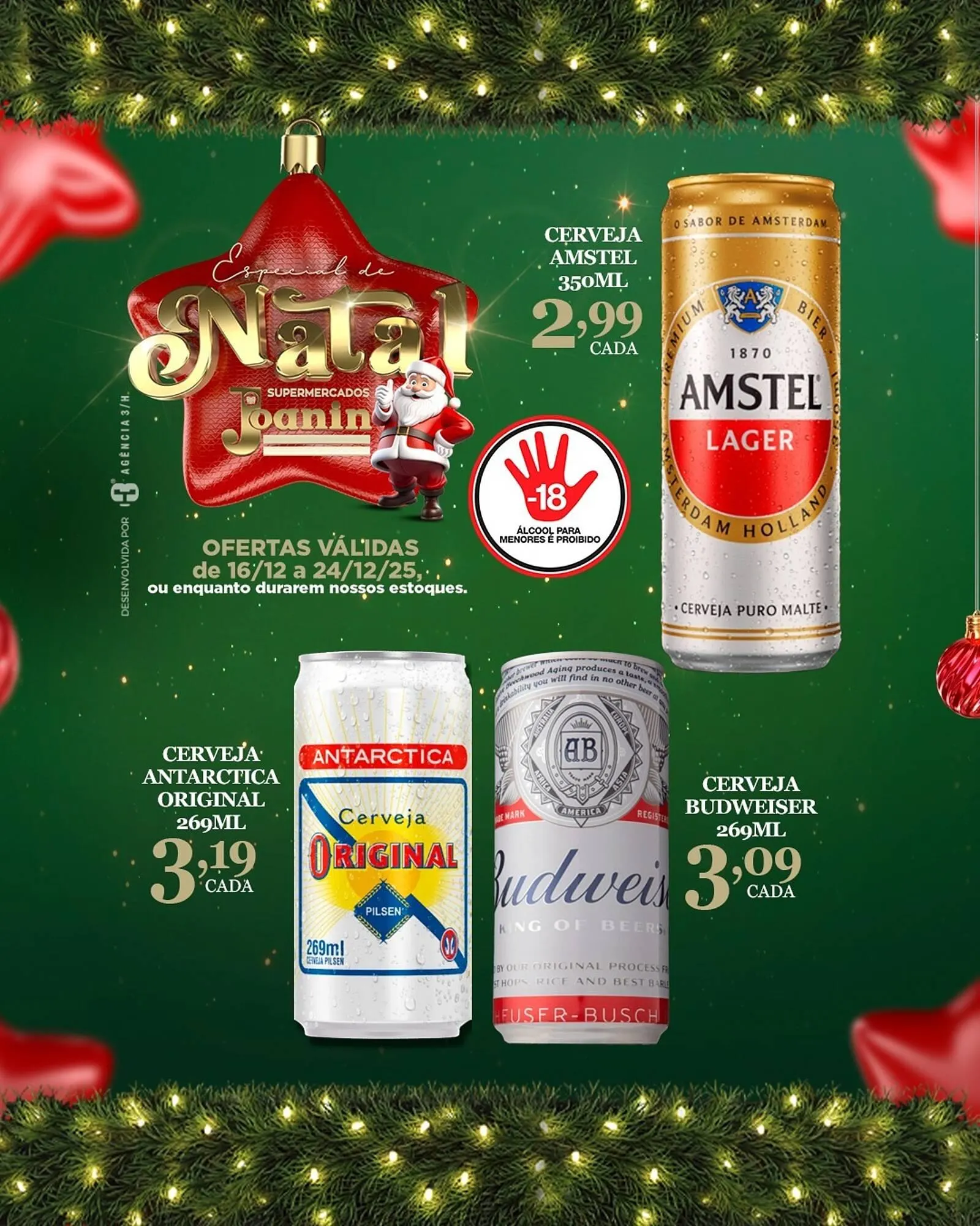 Encarte de Catálogo Supermercados Joanin 18 de dezembro até 24 de dezembro 2025 - Pagina 3