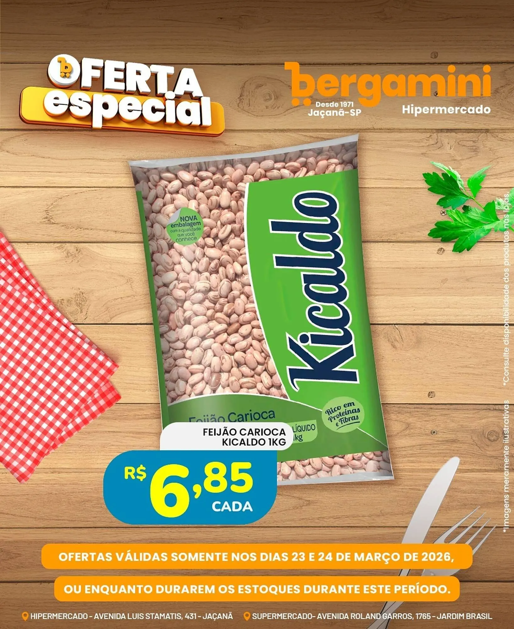Encarte de Catálogo Supermercado Bergamini 23 de março até 24 de março 2026 - Pagina 3
