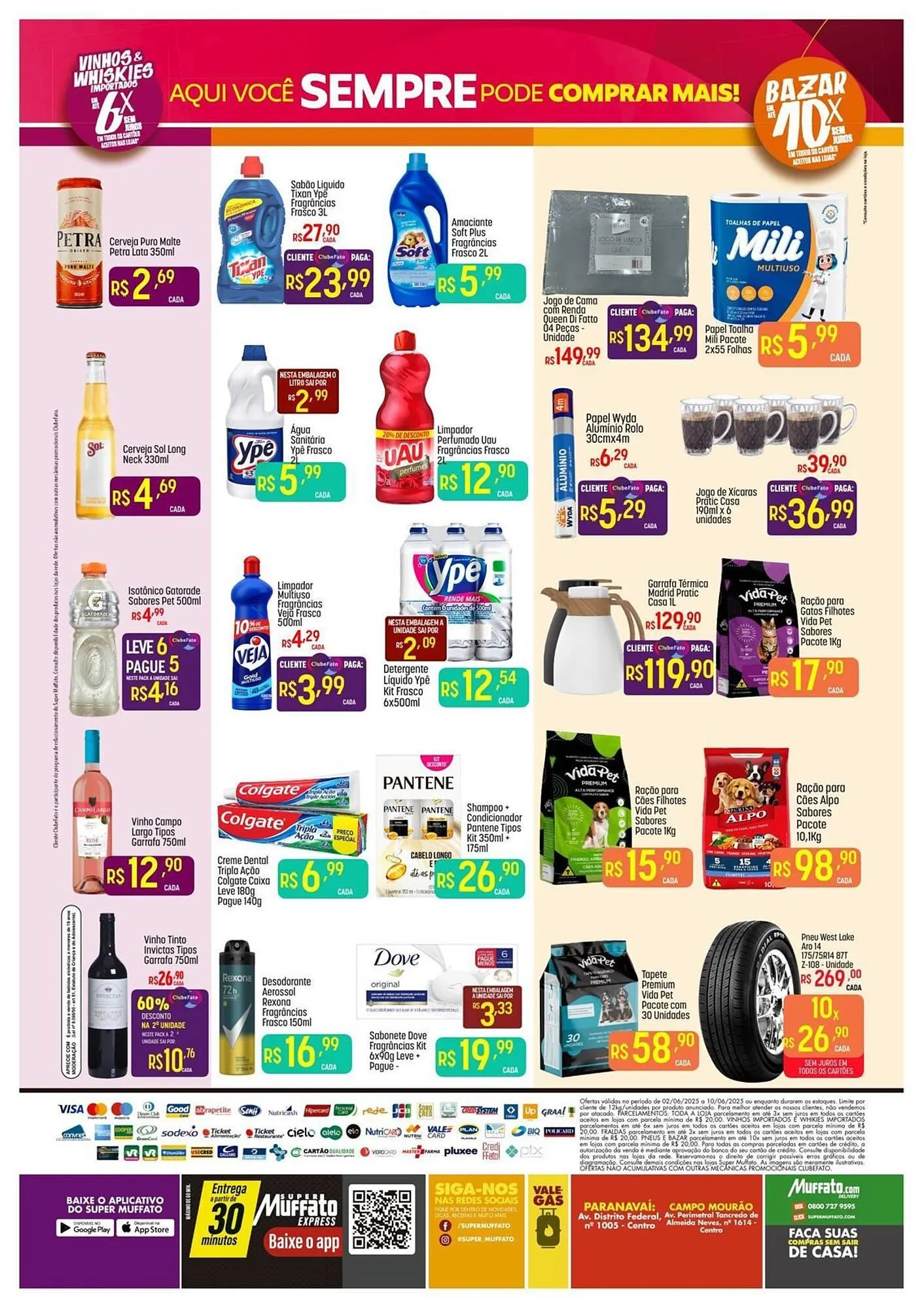 Encarte de Catálogo Muffato 2 de junho até 10 de junho 2025 - Pagina 4