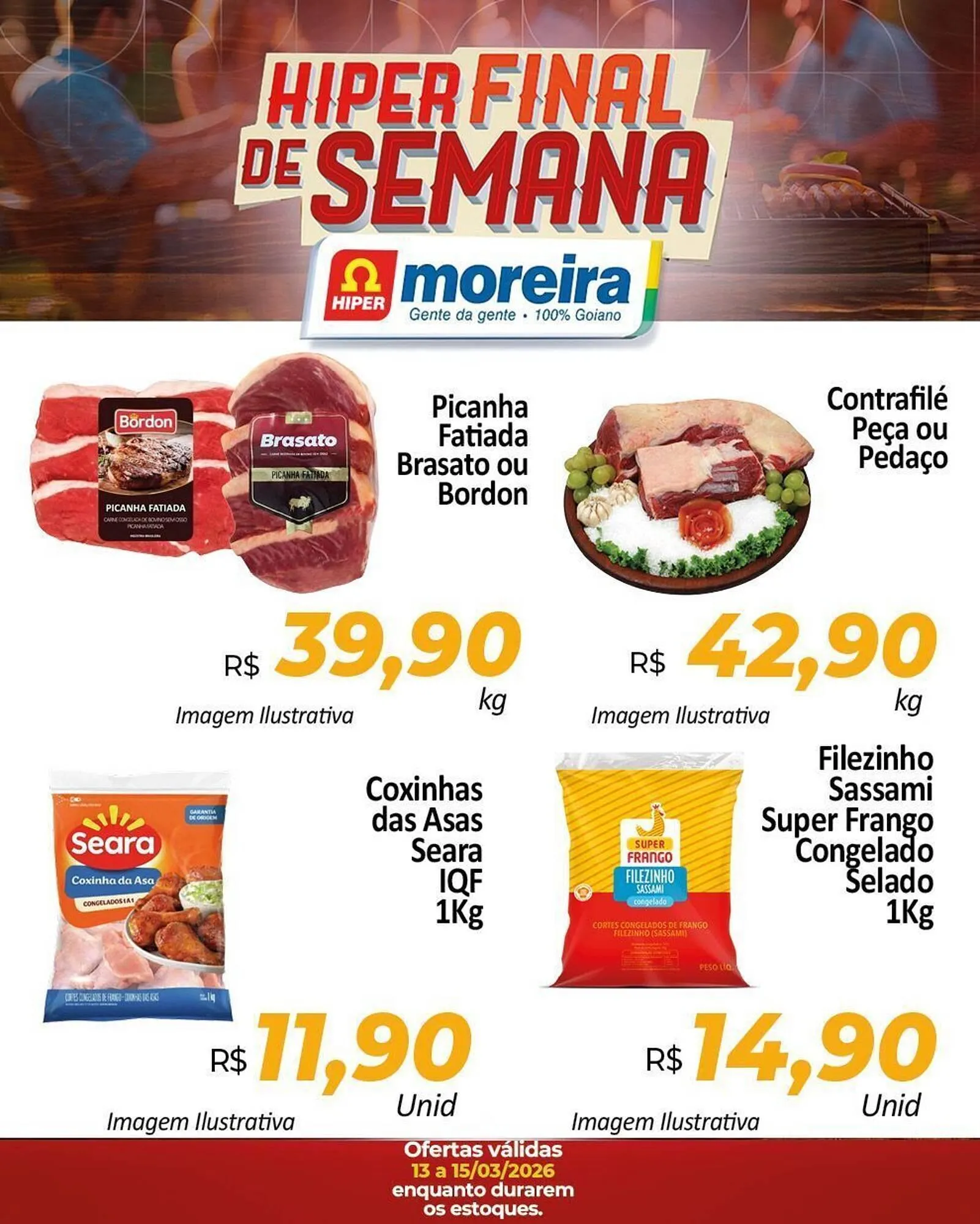 Encarte de Catálogo Hiper Moreira 13 de março até 15 de março 2026 - Pagina 3