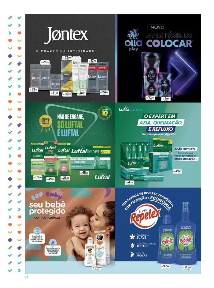 Encarte de Ofertas Especiais Drogal 3 de março até 30 de março 2025 - Pagina 22