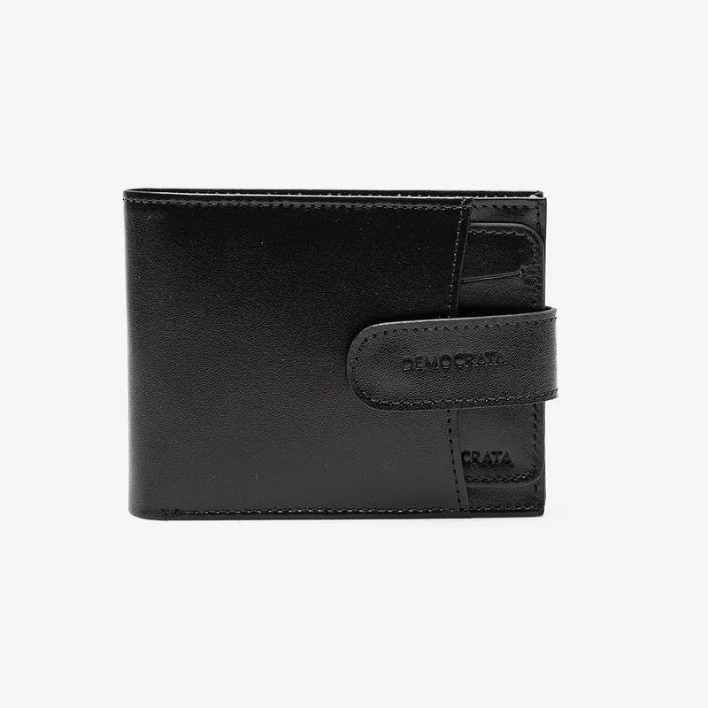 Carteira Metropolitan Em Couro Preto