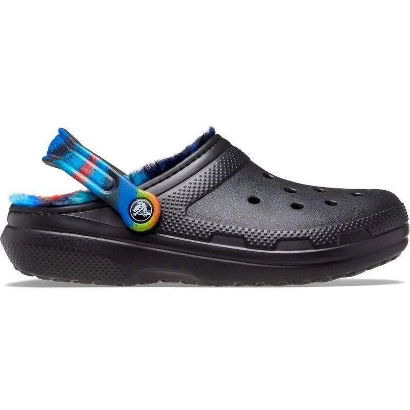 Sandália Crocs Classic Lined Spray Dye Clog BLACK/MULTI