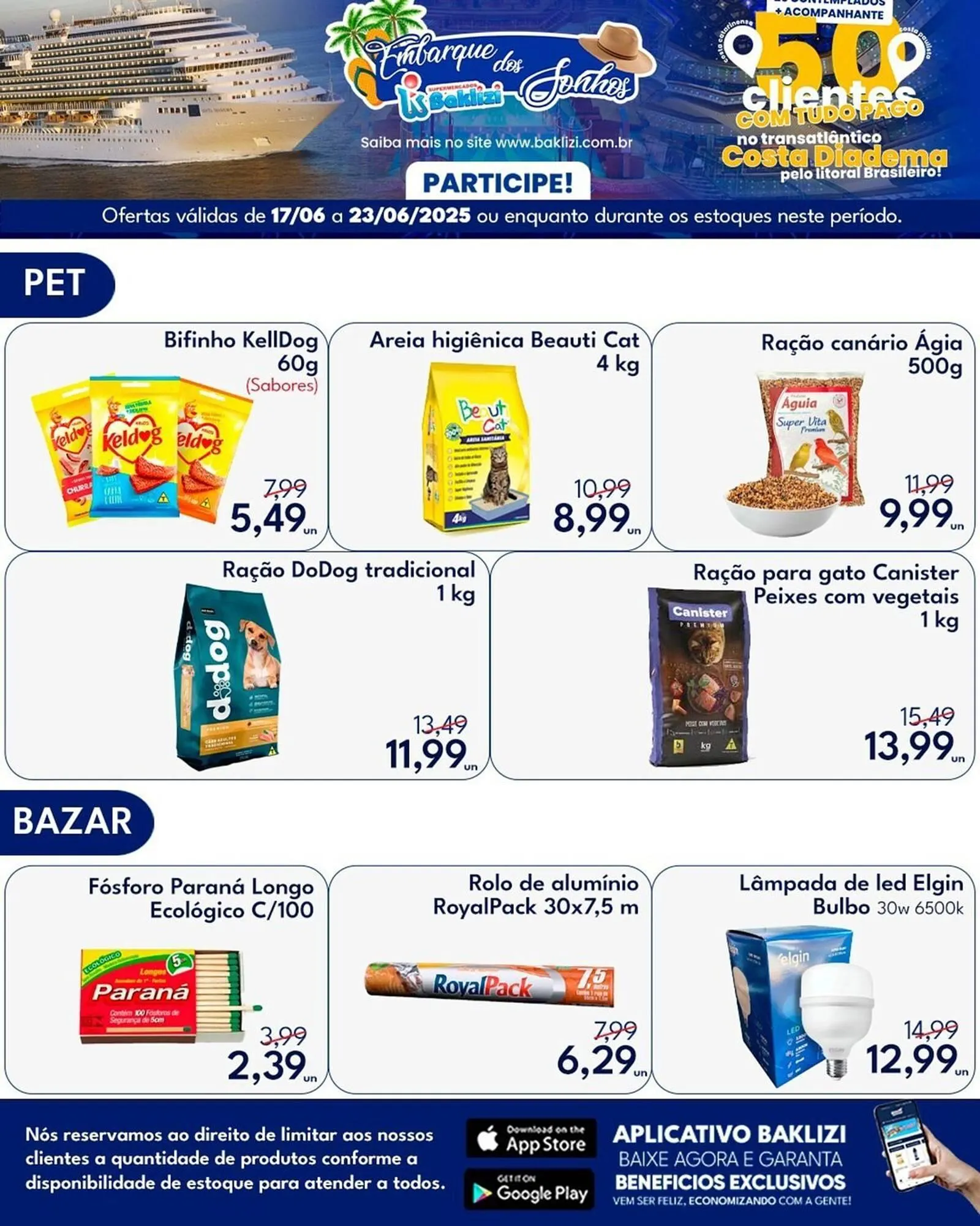 Encarte de Catálogo Supermercados Baklizi 17 de junho até 23 de junho 2025 - Pagina 5
