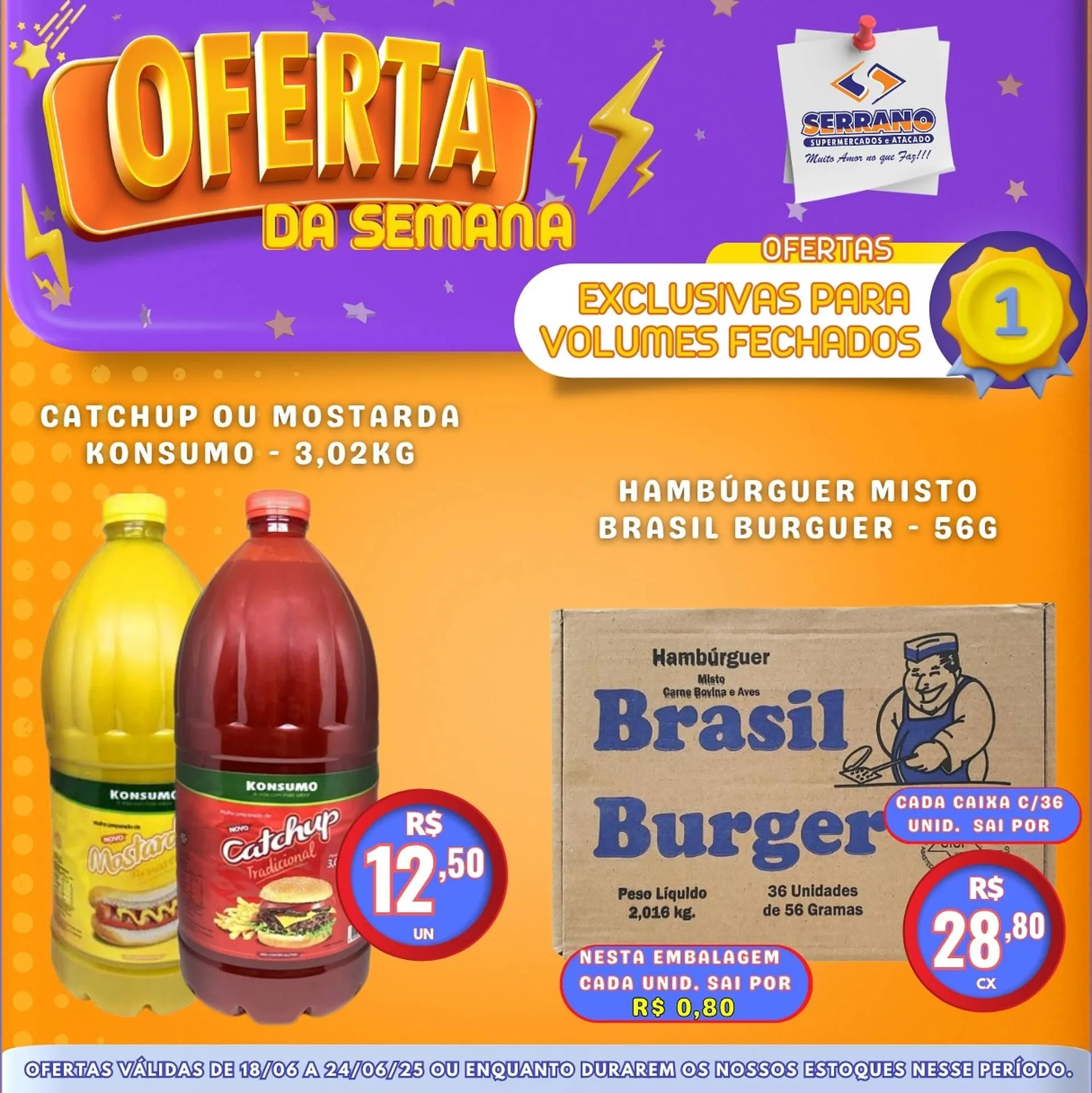 Encarte de Catálogo Serrano Supermercado 18 de junho até 24 de junho 2025 - Pagina 4