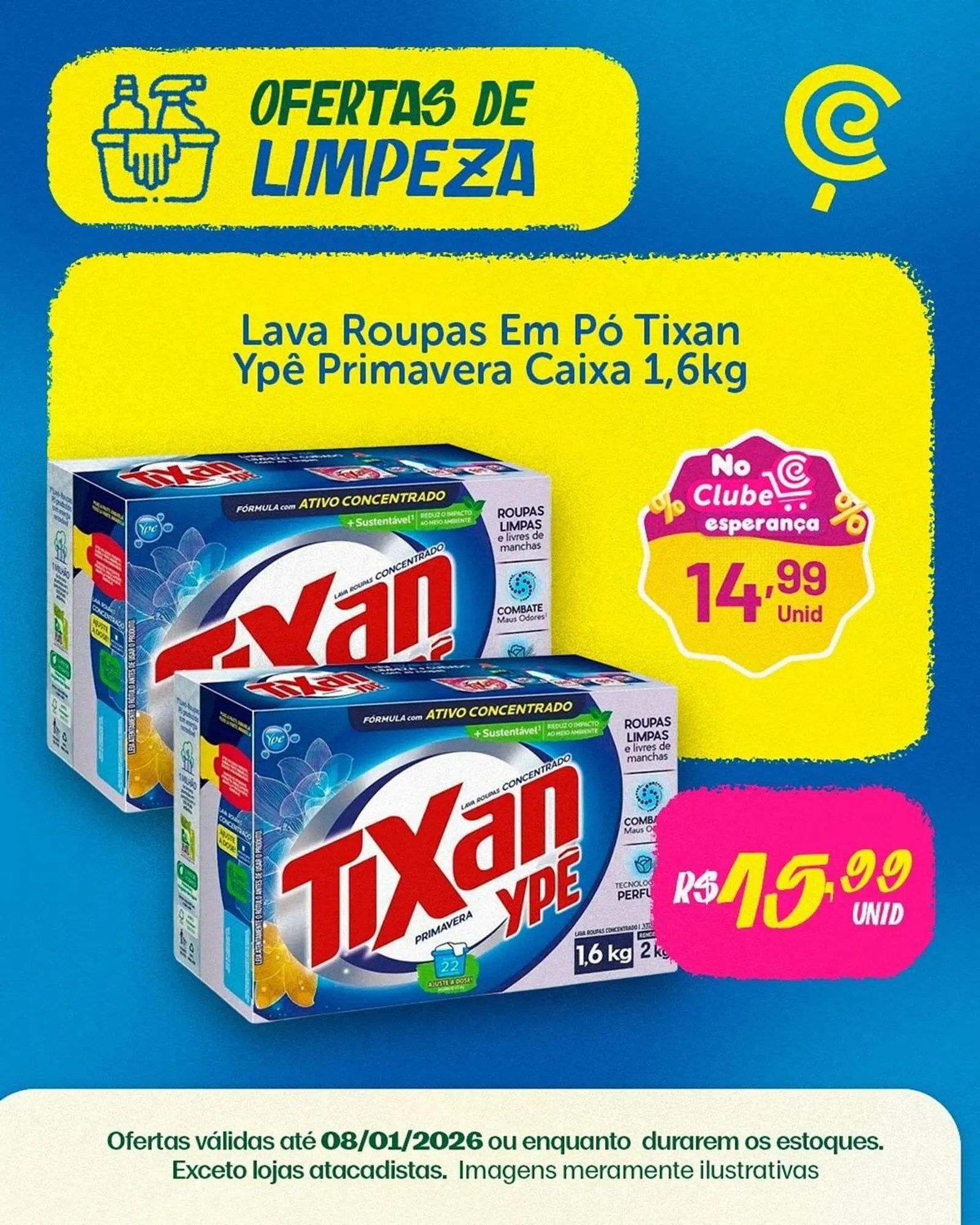 Encarte de Folheto Comercial Esperança 6 de janeiro até 8 de janeiro 2026 - Pagina 1