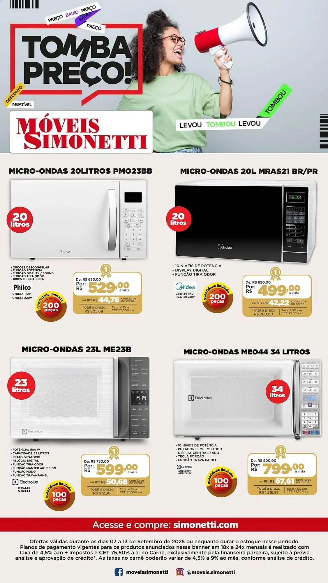 Encarte de Catálogo Móveis Simonetti 8 de setembro até 13 de setembro 2025 - Pagina 37