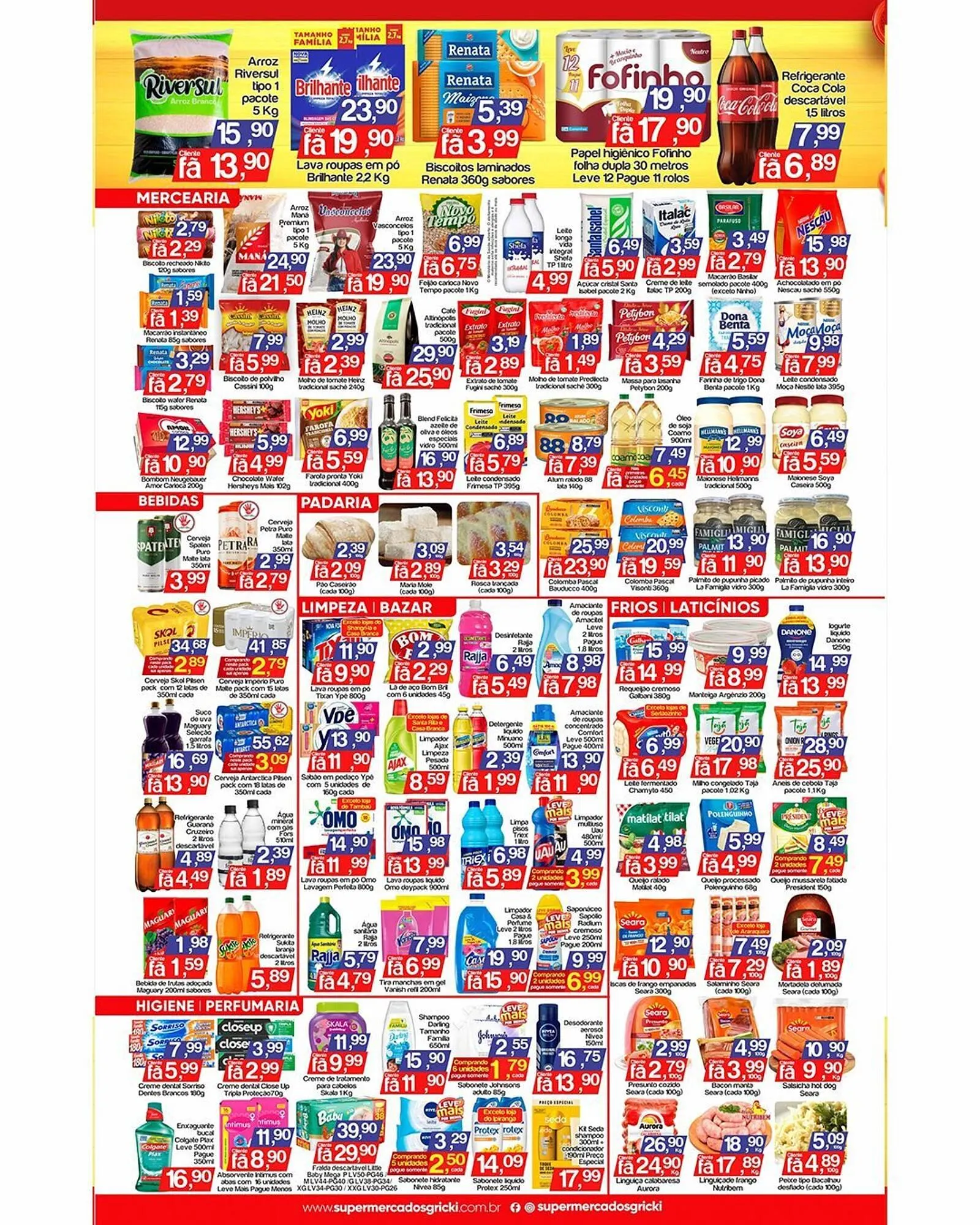 Encarte de Catálogo Supermercados Gricki 25 de março até 26 de março 2026 - Pagina 4