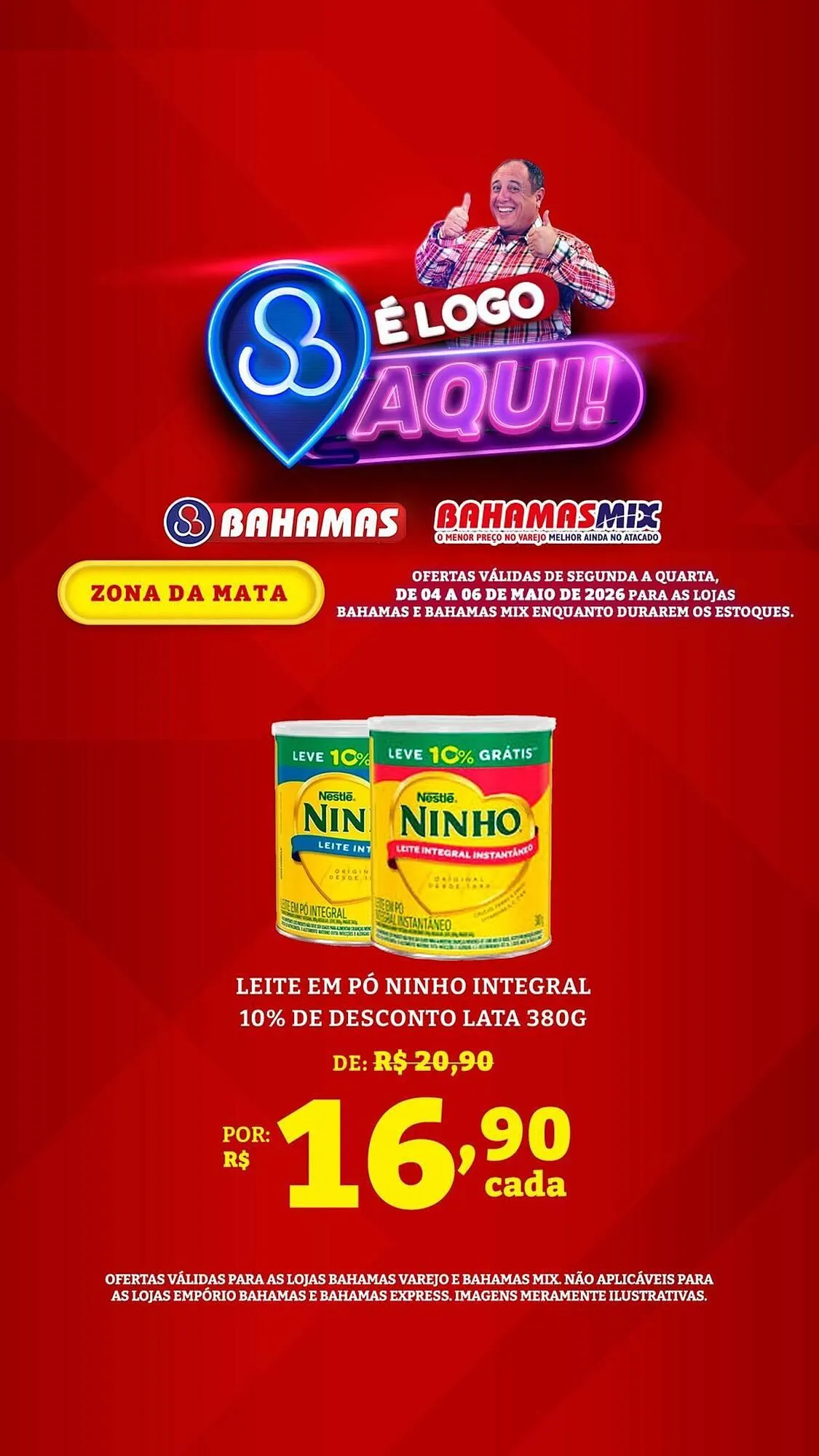 Encarte de Catálogo Bahamas Supermercados 4 de maio até 6 de maio 2026 - Pagina 4