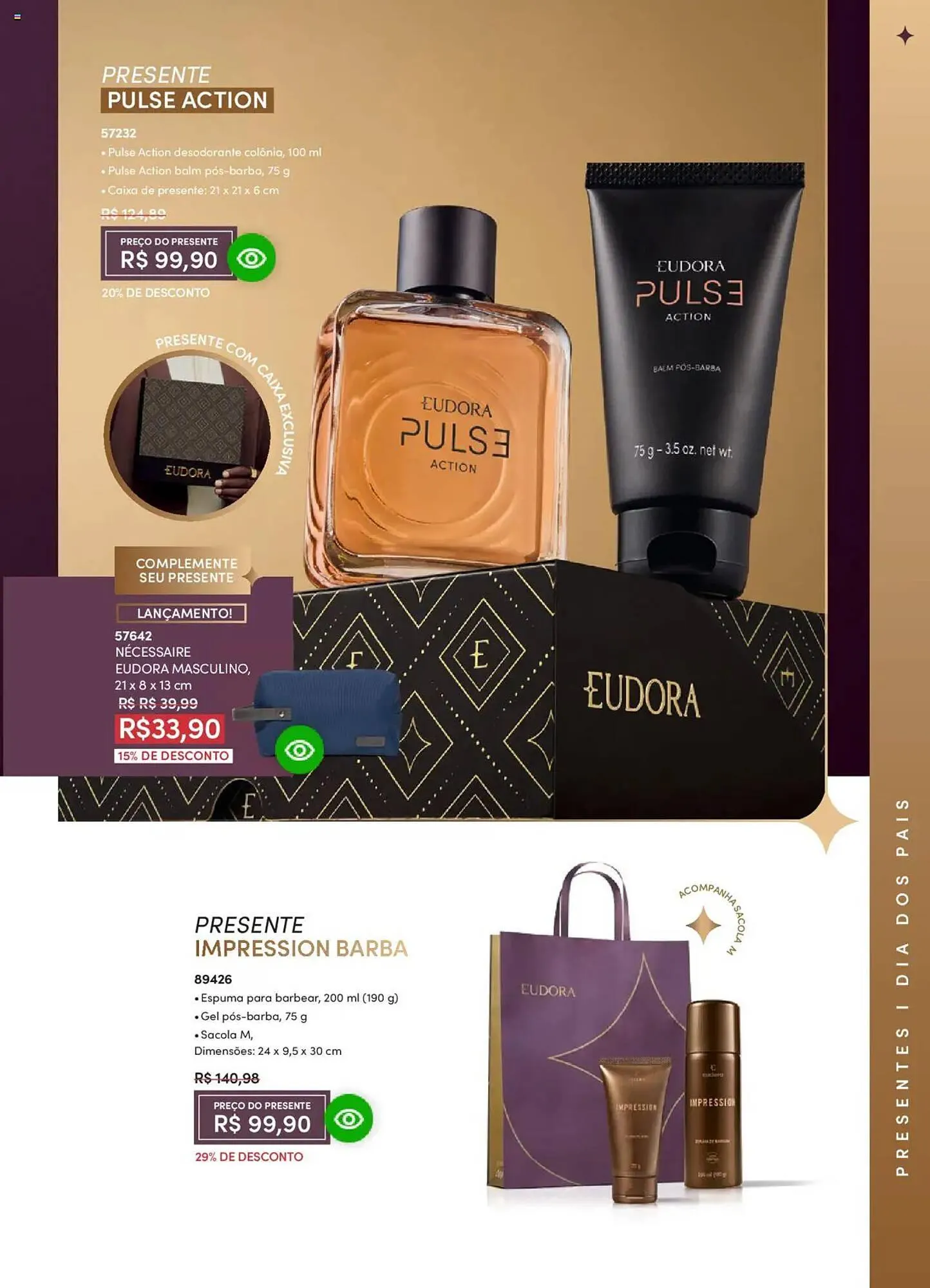 Encarte de Catálogo Eudora 25 de junho até 17 de julho 2025 - Pagina 15